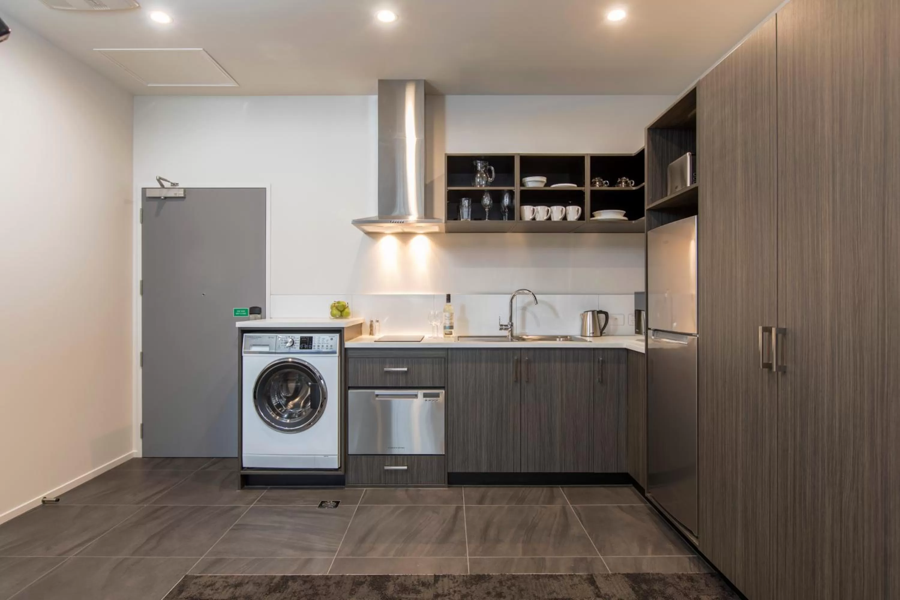 Kitchen or kitchenette in Quest on Manchester Serviced Apartments