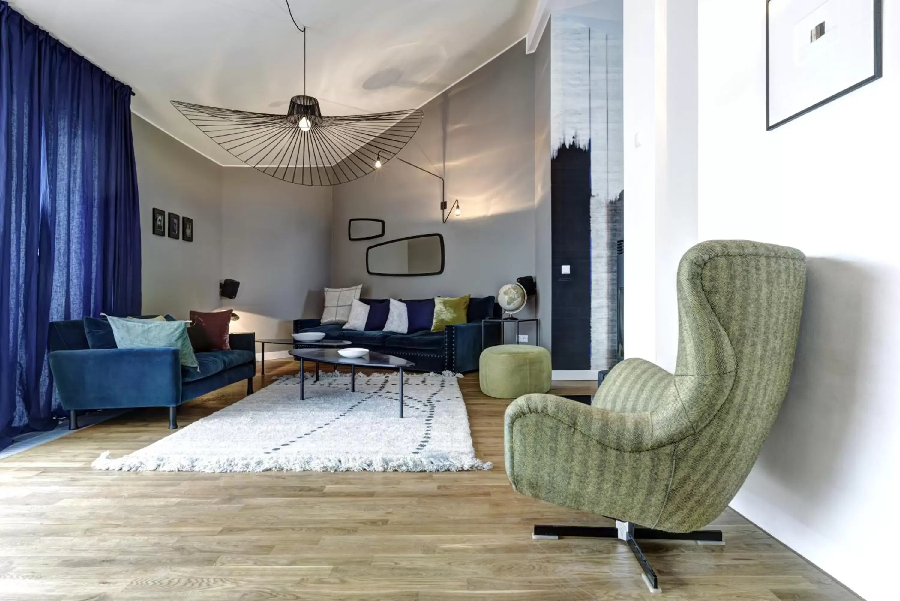 Living room, Seating Area in Gorki Apartments