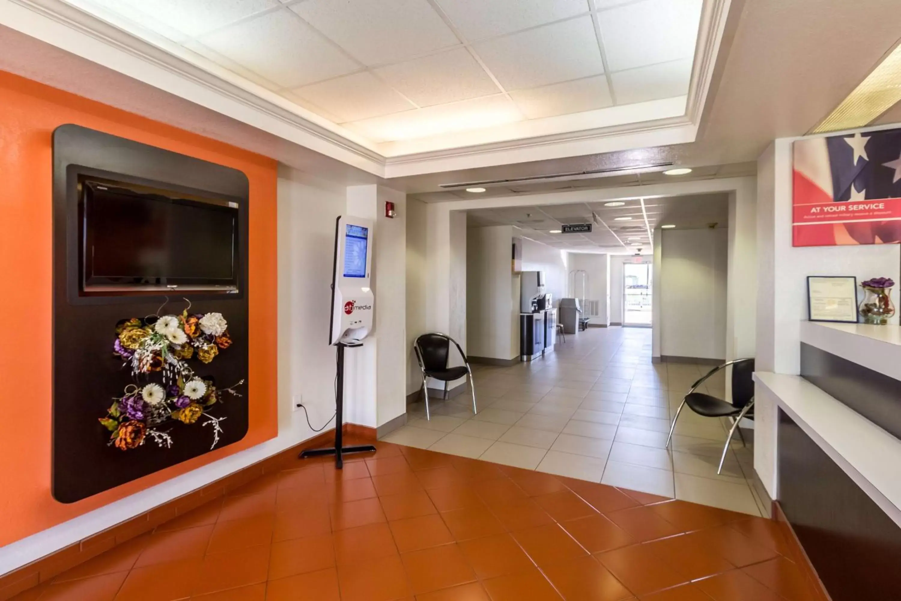 Lobby or reception in Motel 6-Harlingen, TX