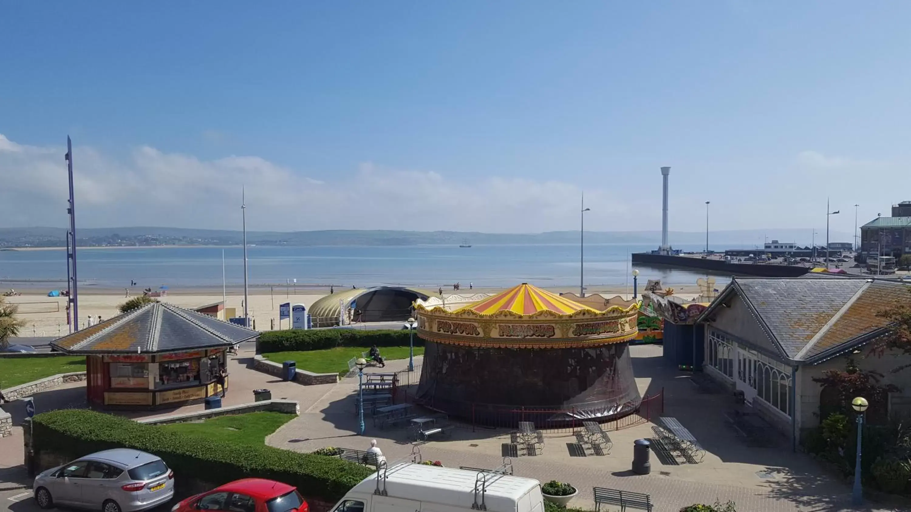 Sea view in Alexandra Hotel Sea view in Alexandra Hotel