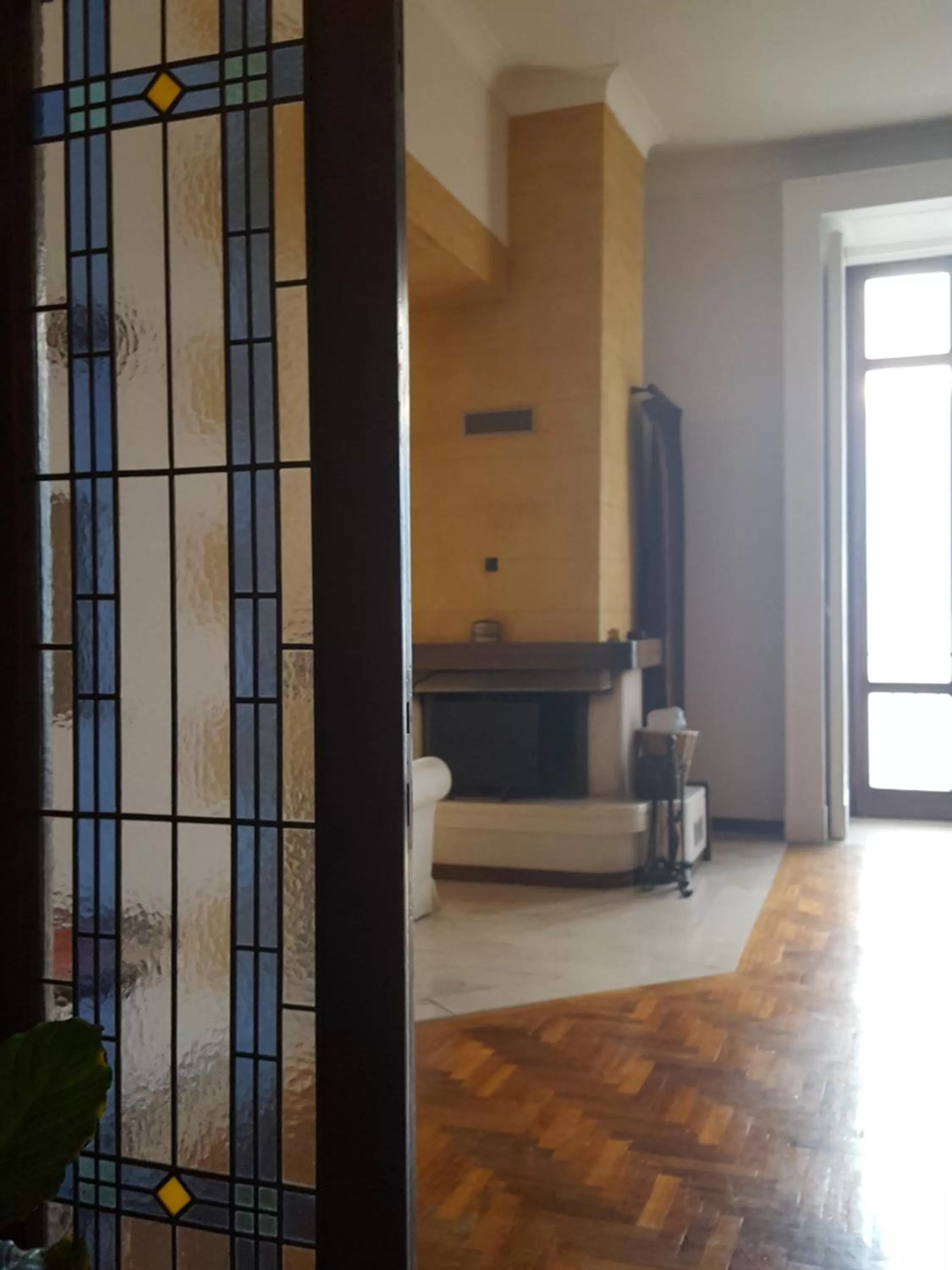 fireplace in B&B Vista Mare