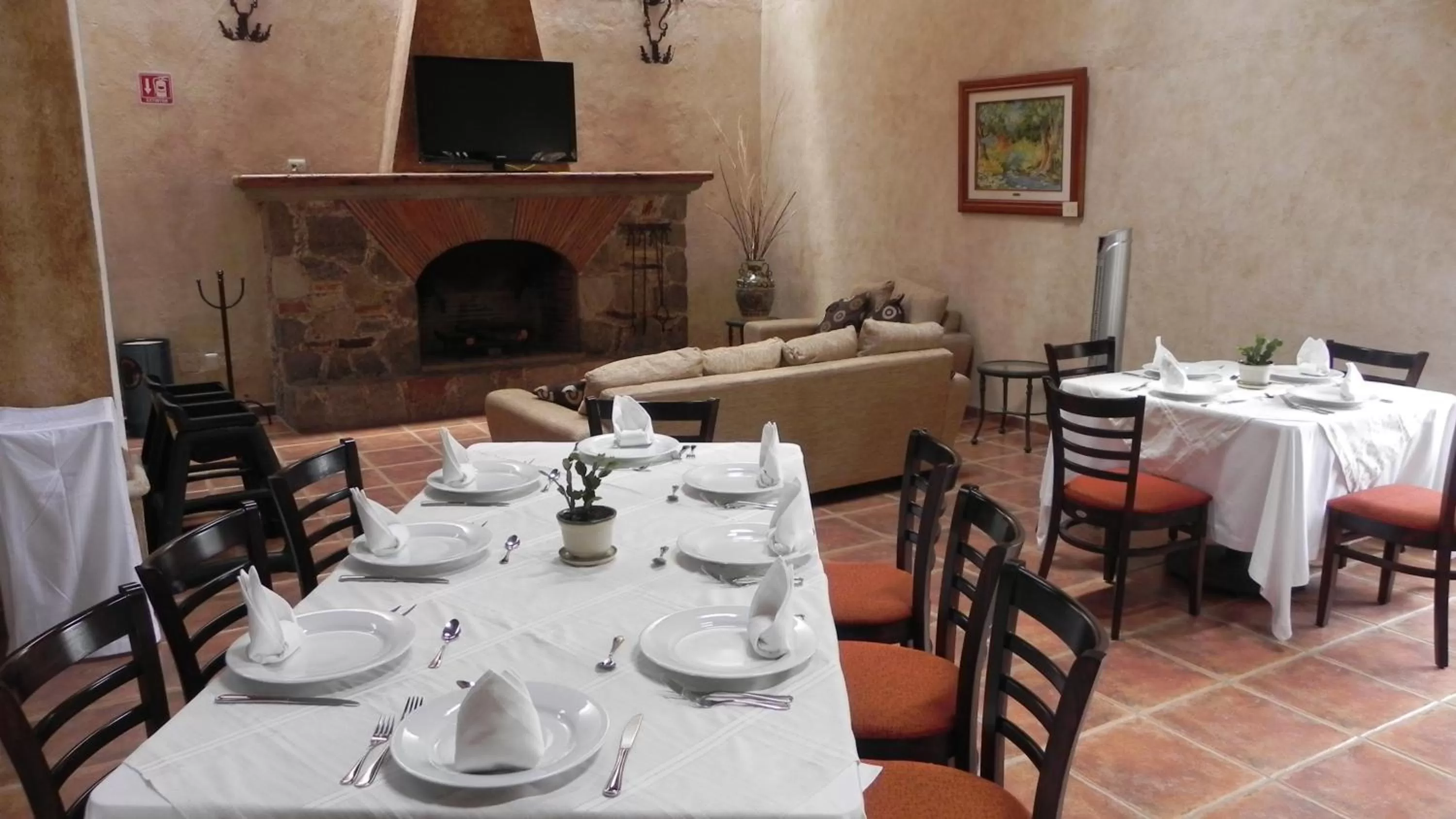 Dining area in Hotel Boutique La Granja