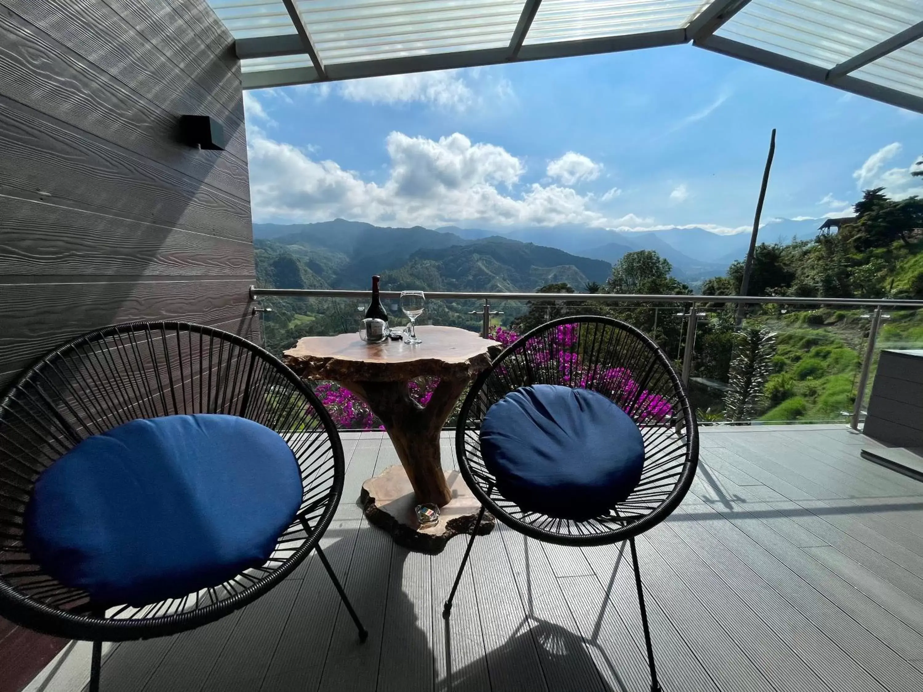 Mountain view in Hotel El Mirador del Cocora