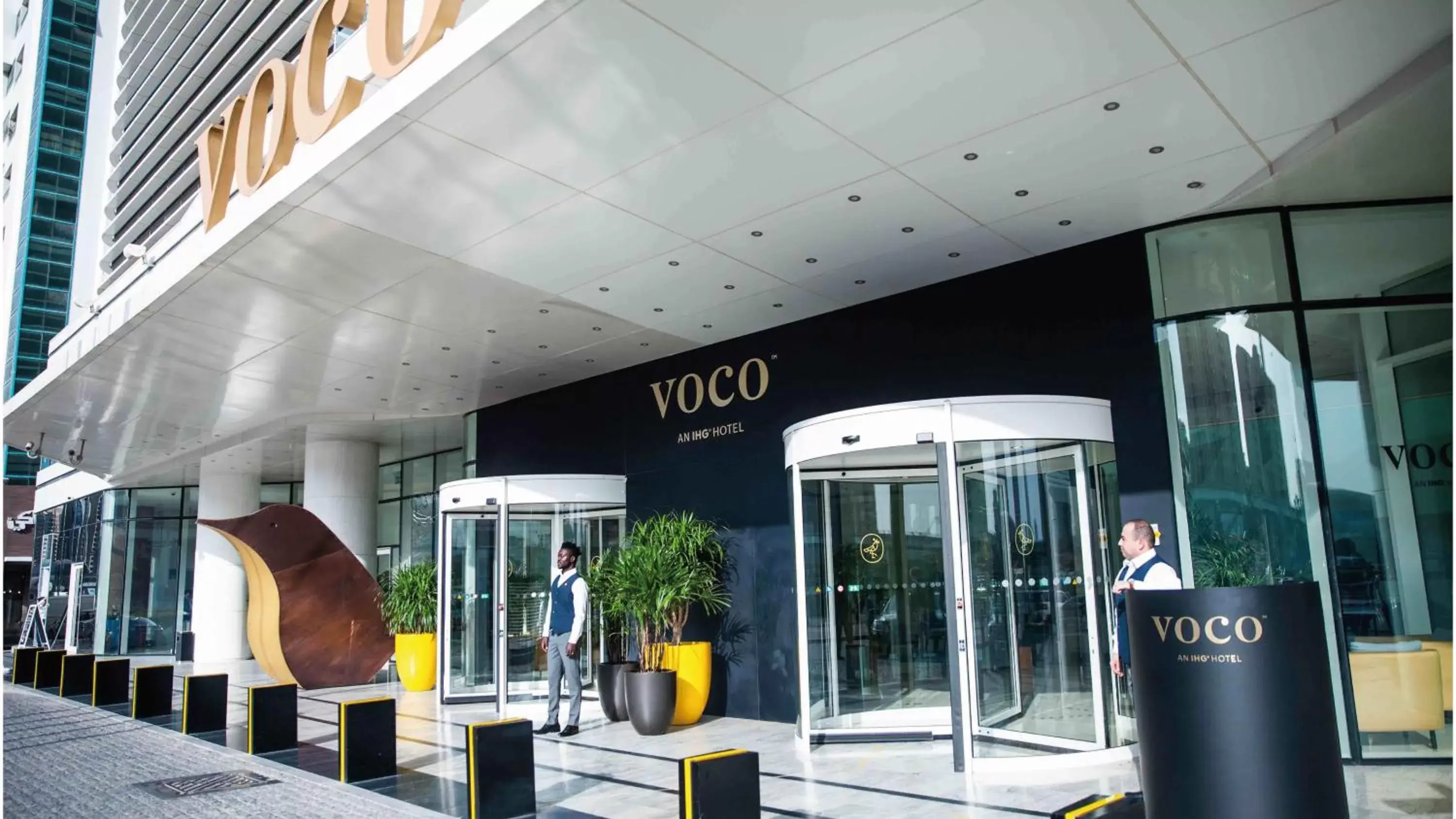 Facade/entrance in voco Dubai, an IHG Hotel