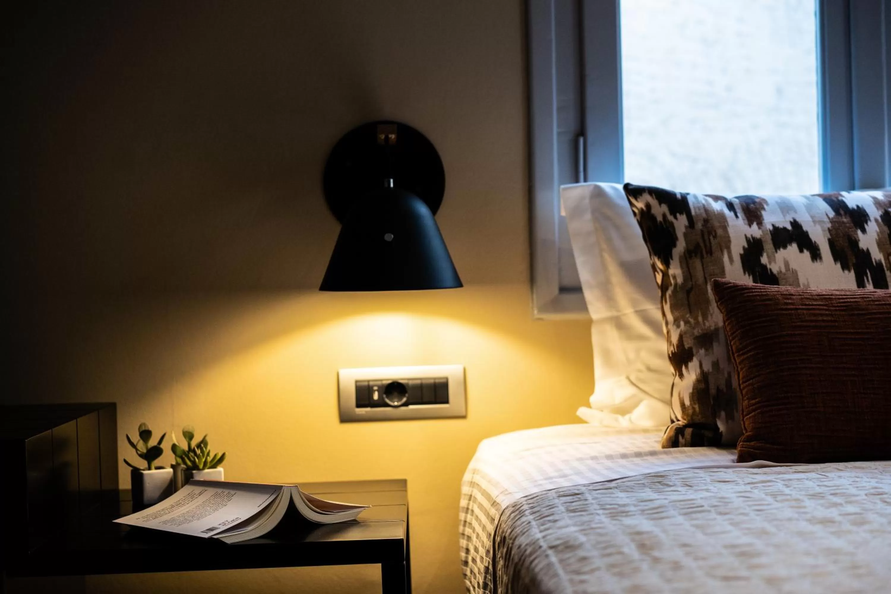 Bed in Aethra Boutique Rooms