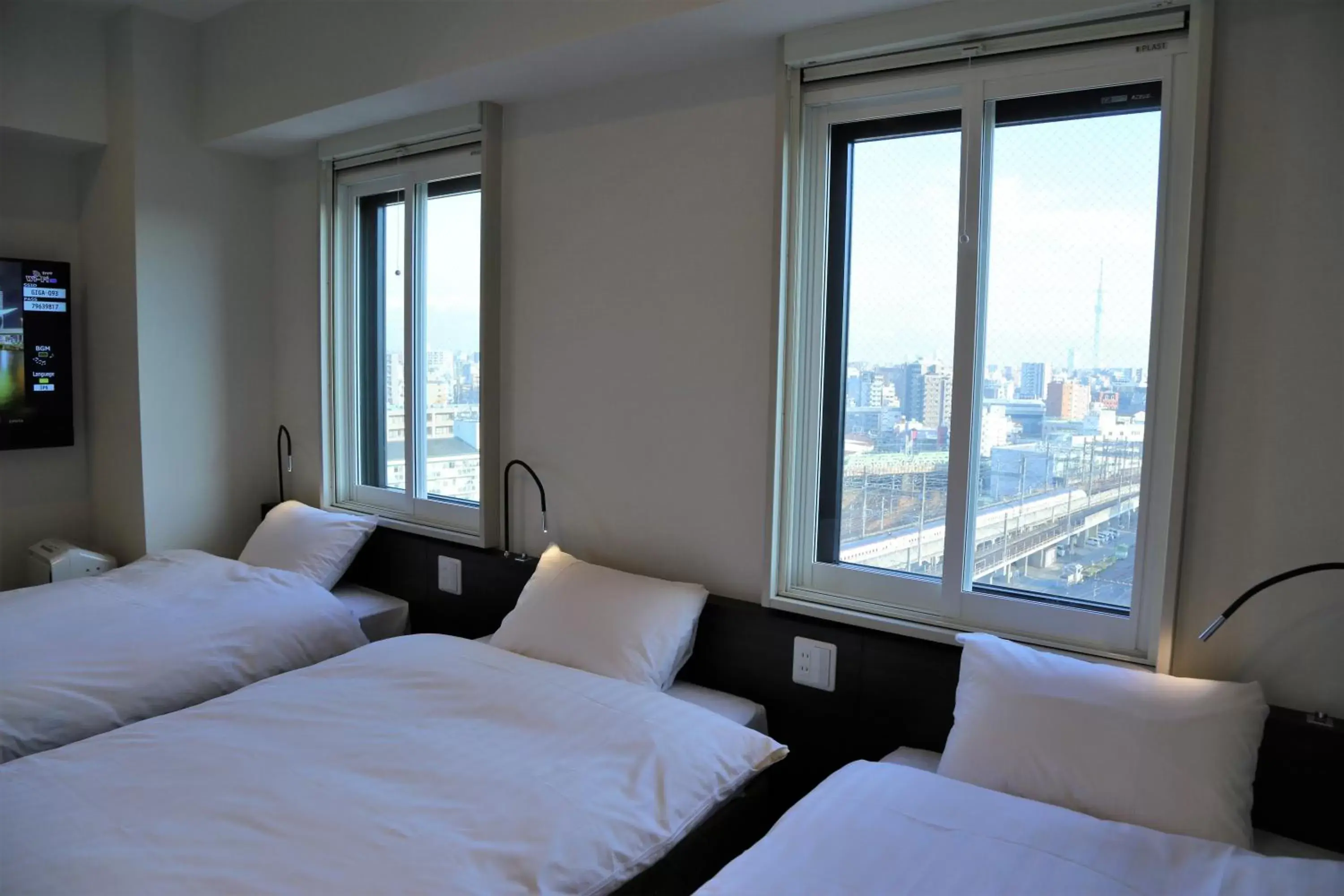 Photo of the whole room, Bed in Tokyo City View Hotel Tabata Station