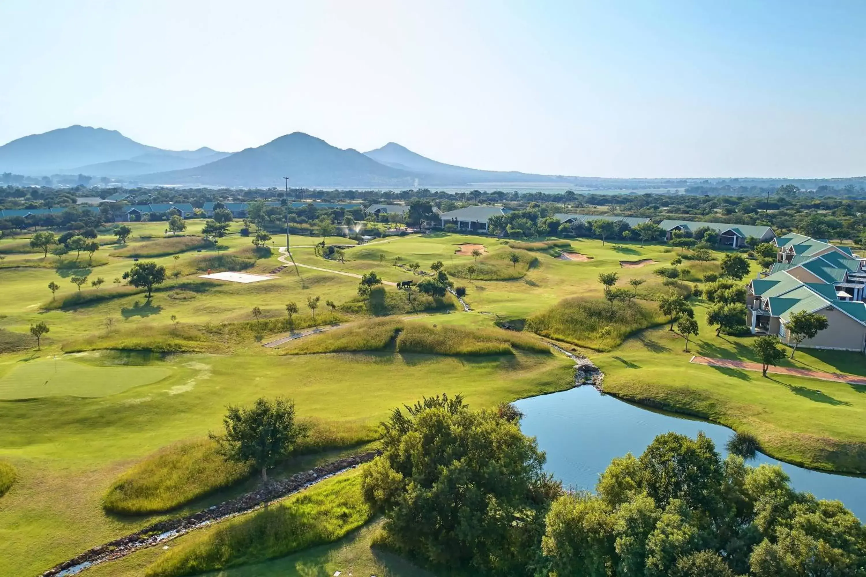 Golfcourse, Bird's-eye View in Protea Hotel by Marriott Polokwane Ranch Resort