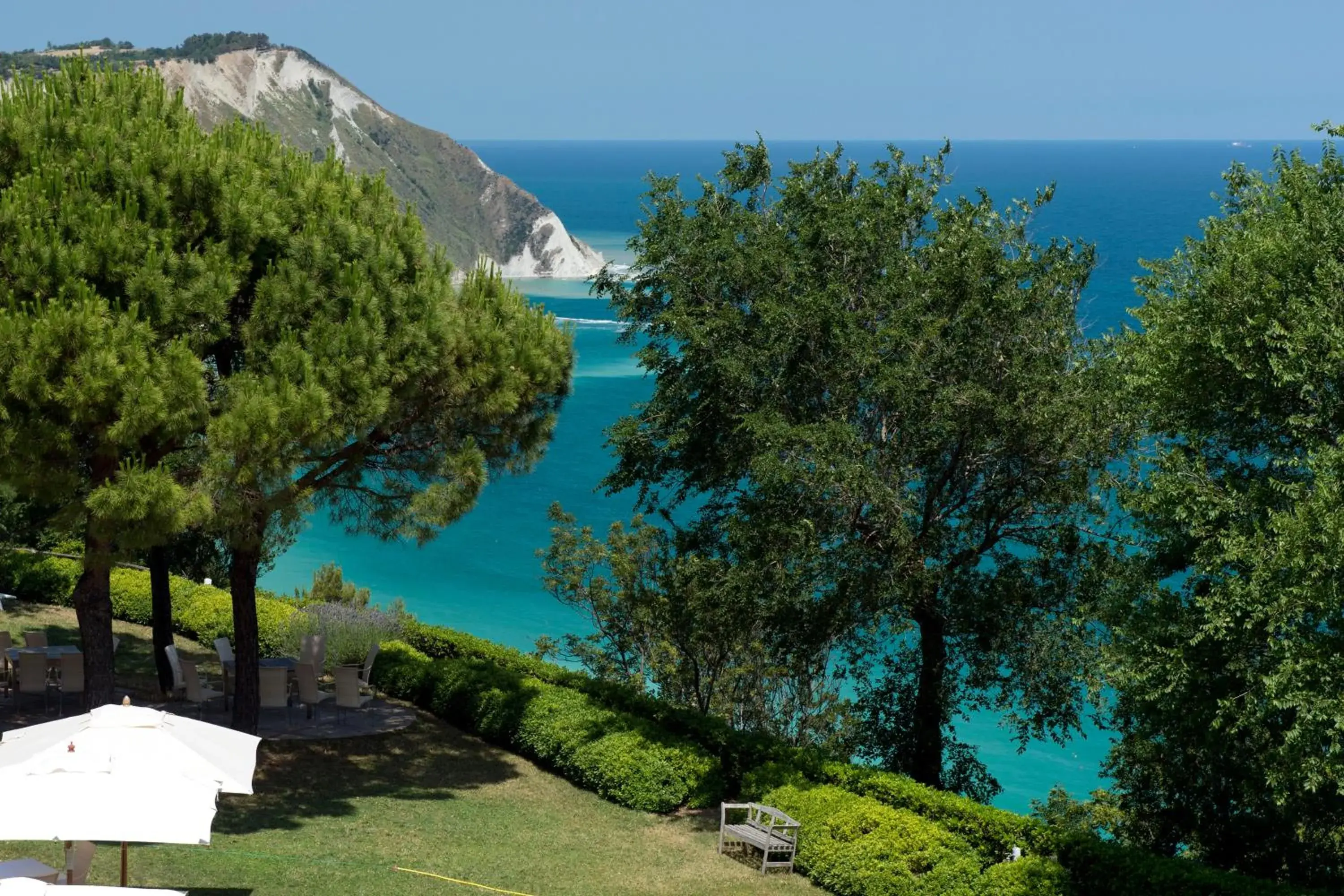 Garden in Hotel Emilia