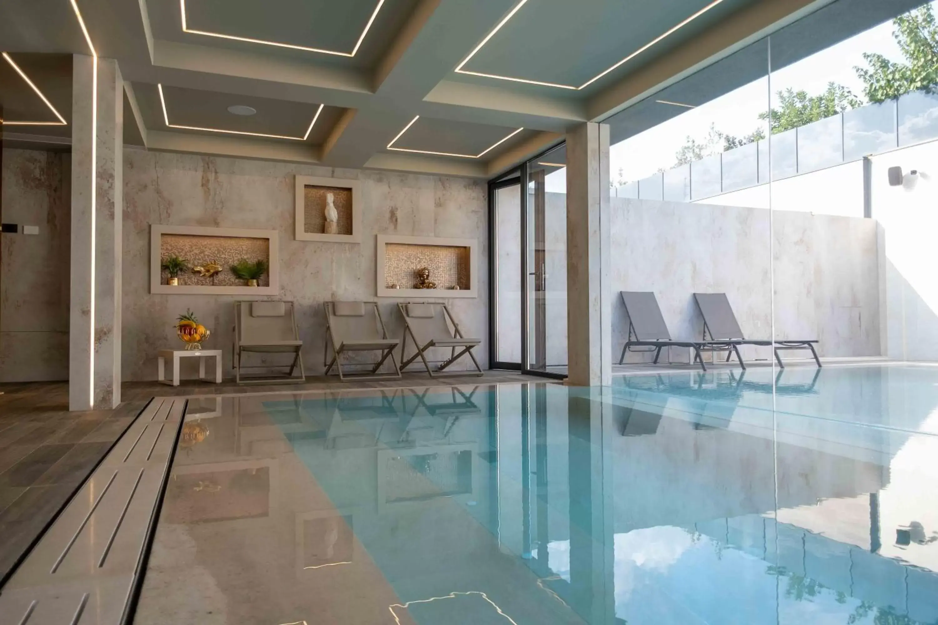 Steam room, Swimming Pool in Divina Charme