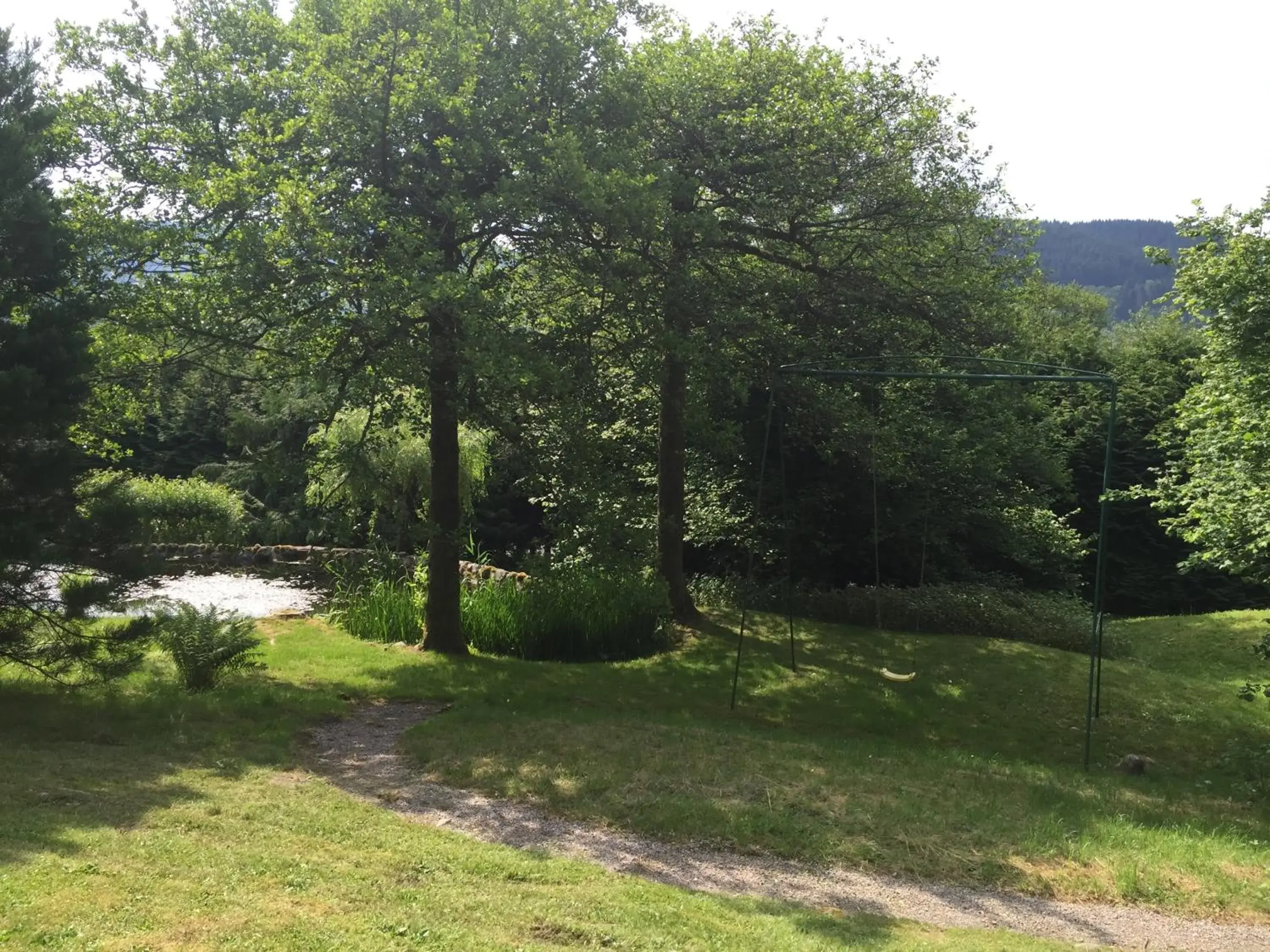 Garden in Le Manoir Au Lac