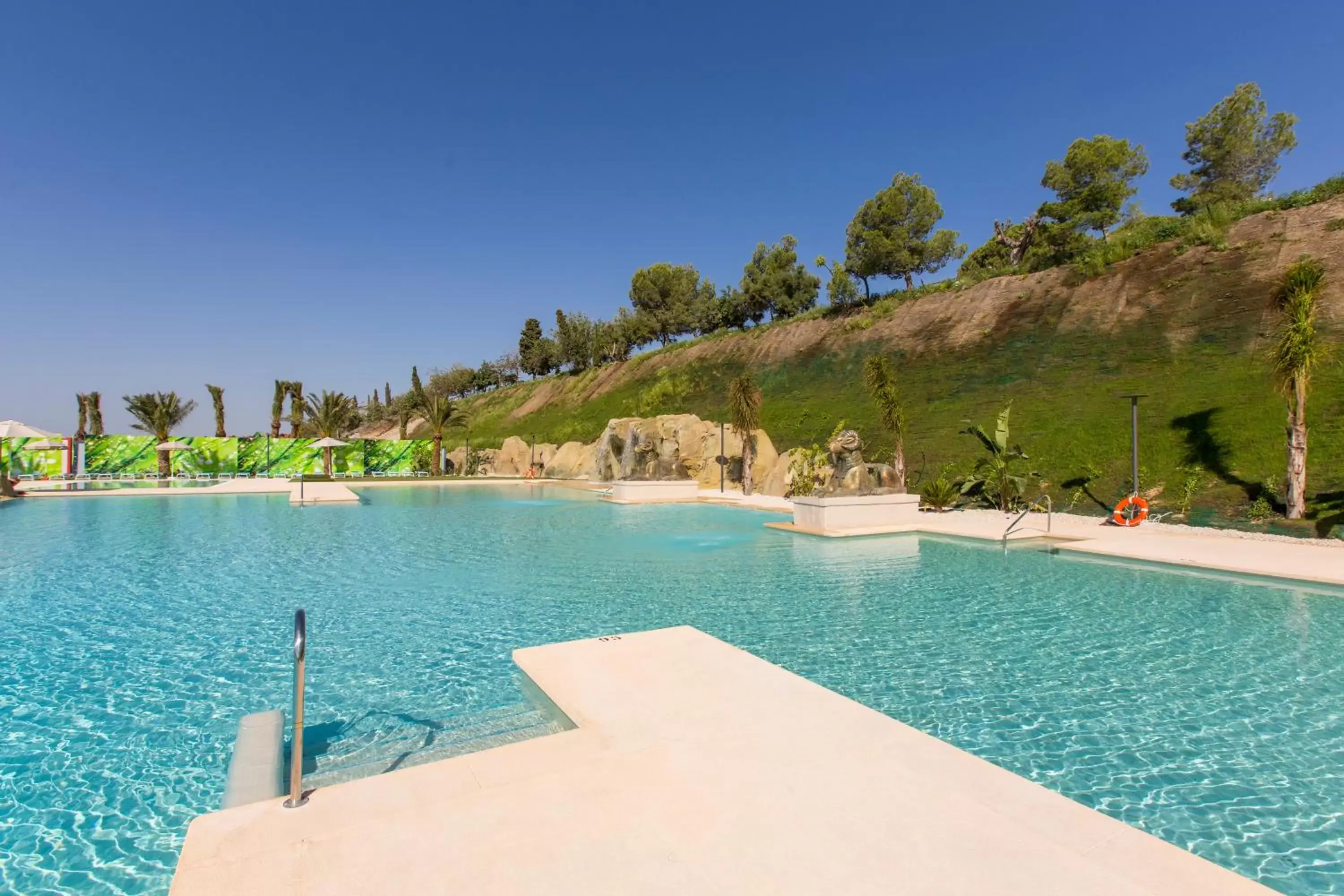 Swimming pool in Grand Luxor Hotel