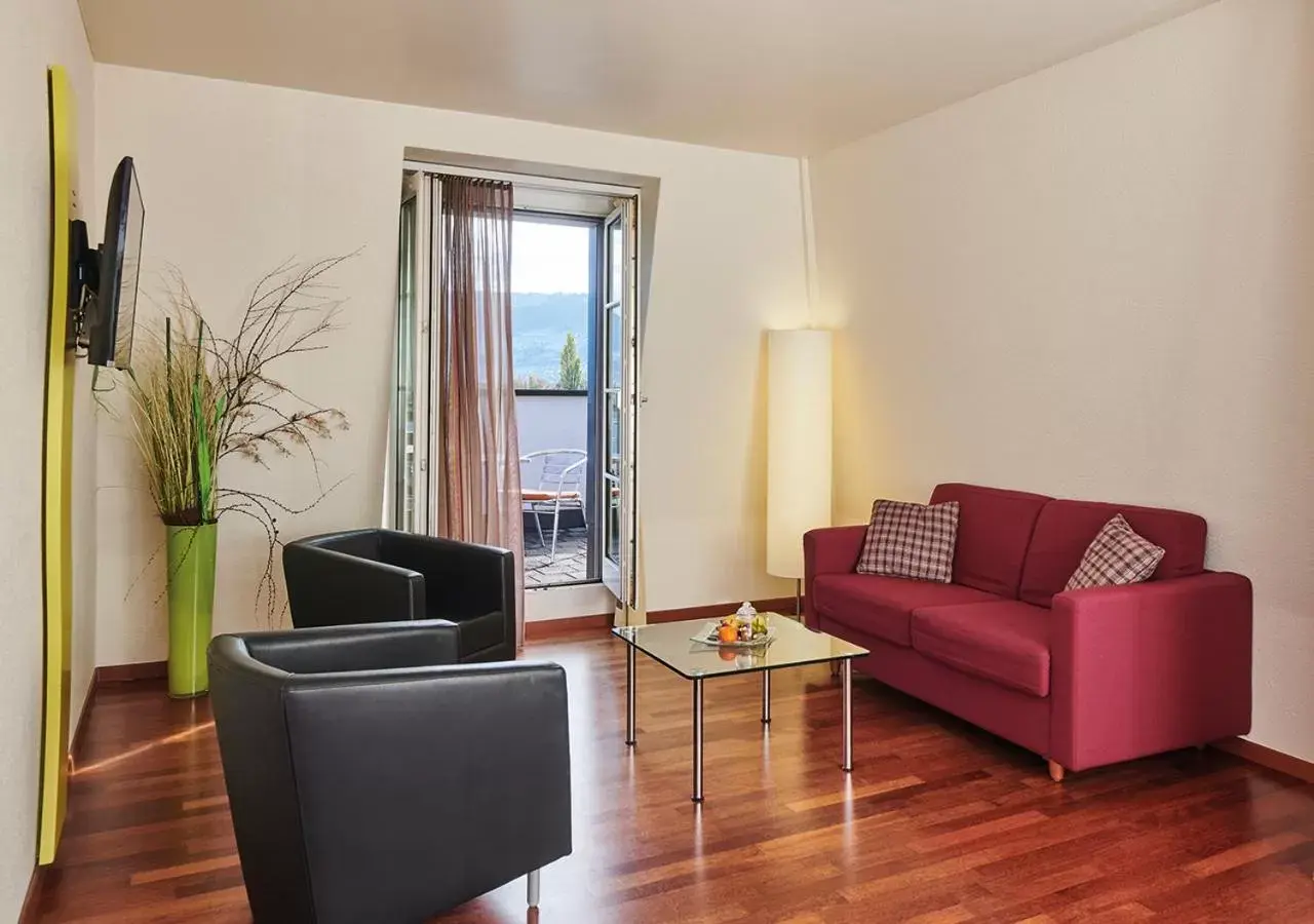 Living room, Seating Area in Sorell Hotel Speer