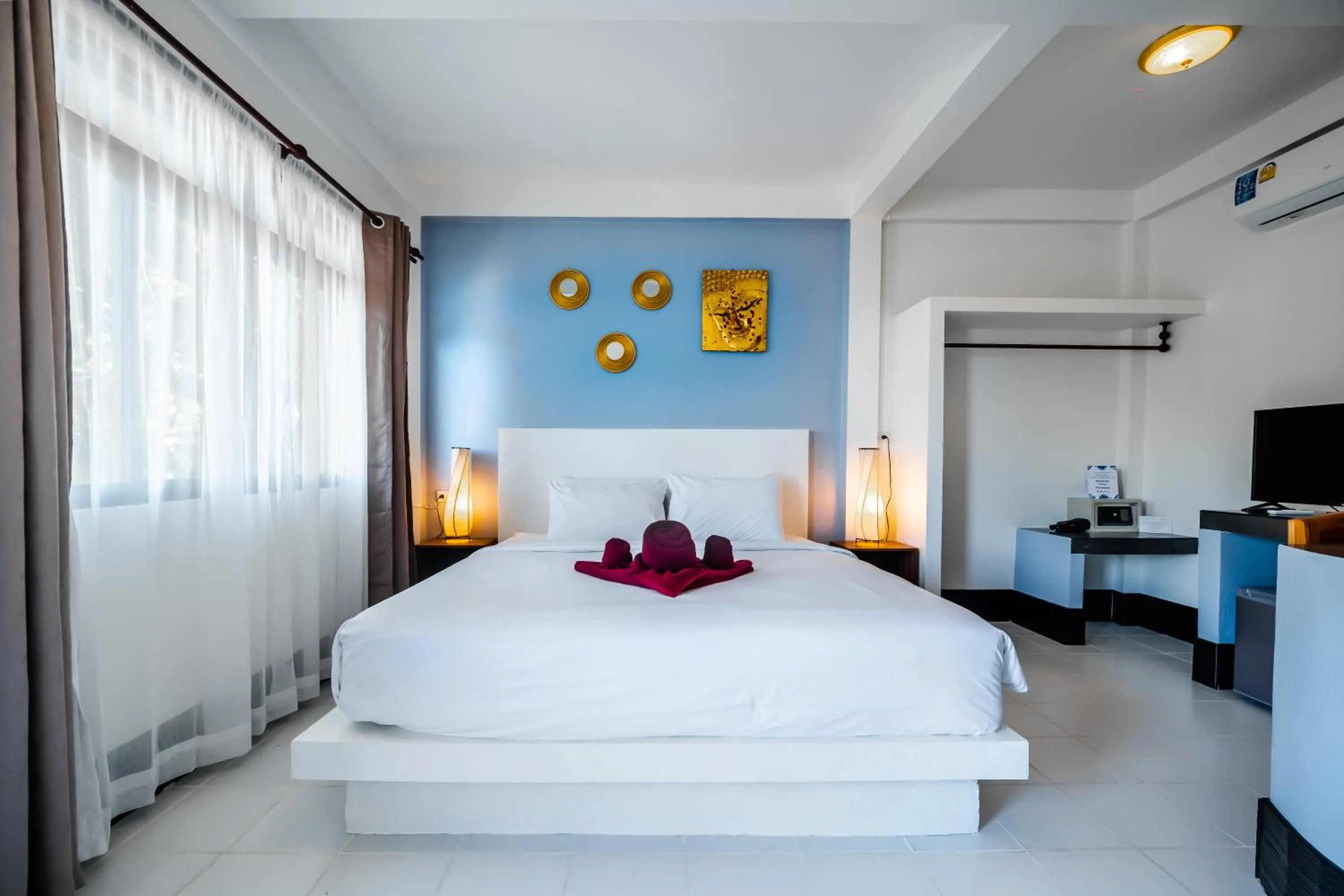 Economy Double  Room in Crystal Bay Beach Resort