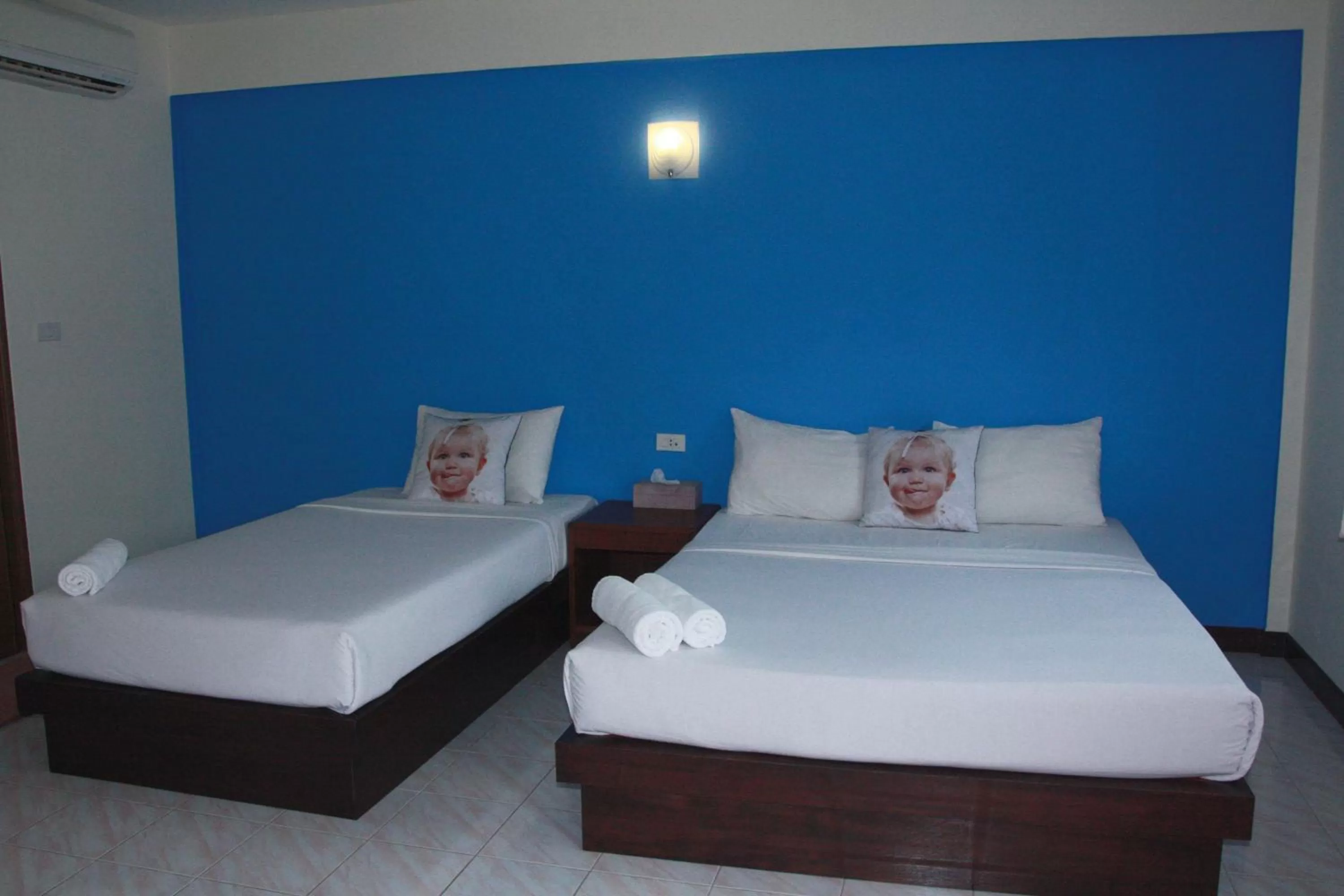 Bed in Forum House Hotel Krabi