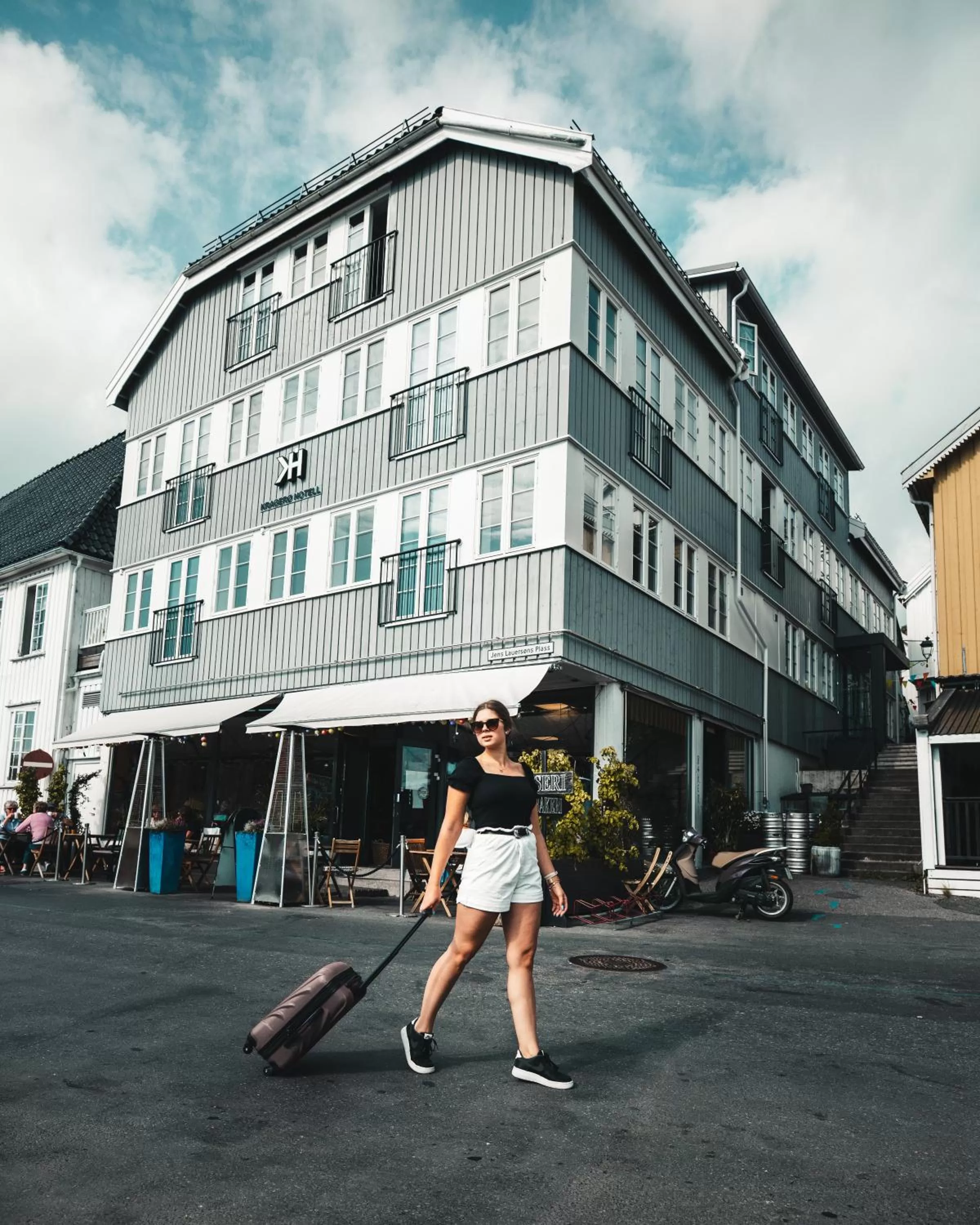 Property building in Kragerø Hotell