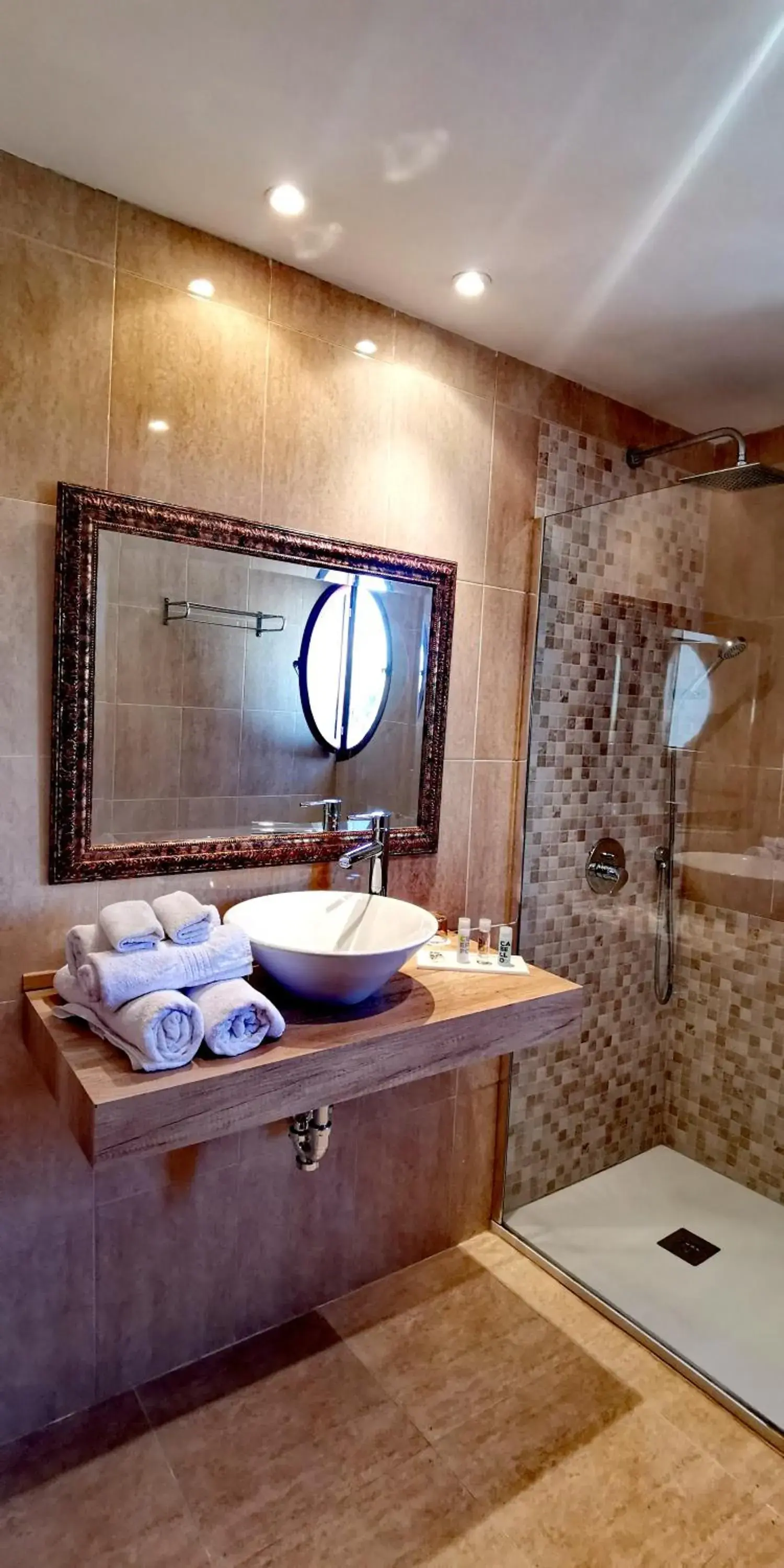 Bathroom in Hotel Ciutat Jardi