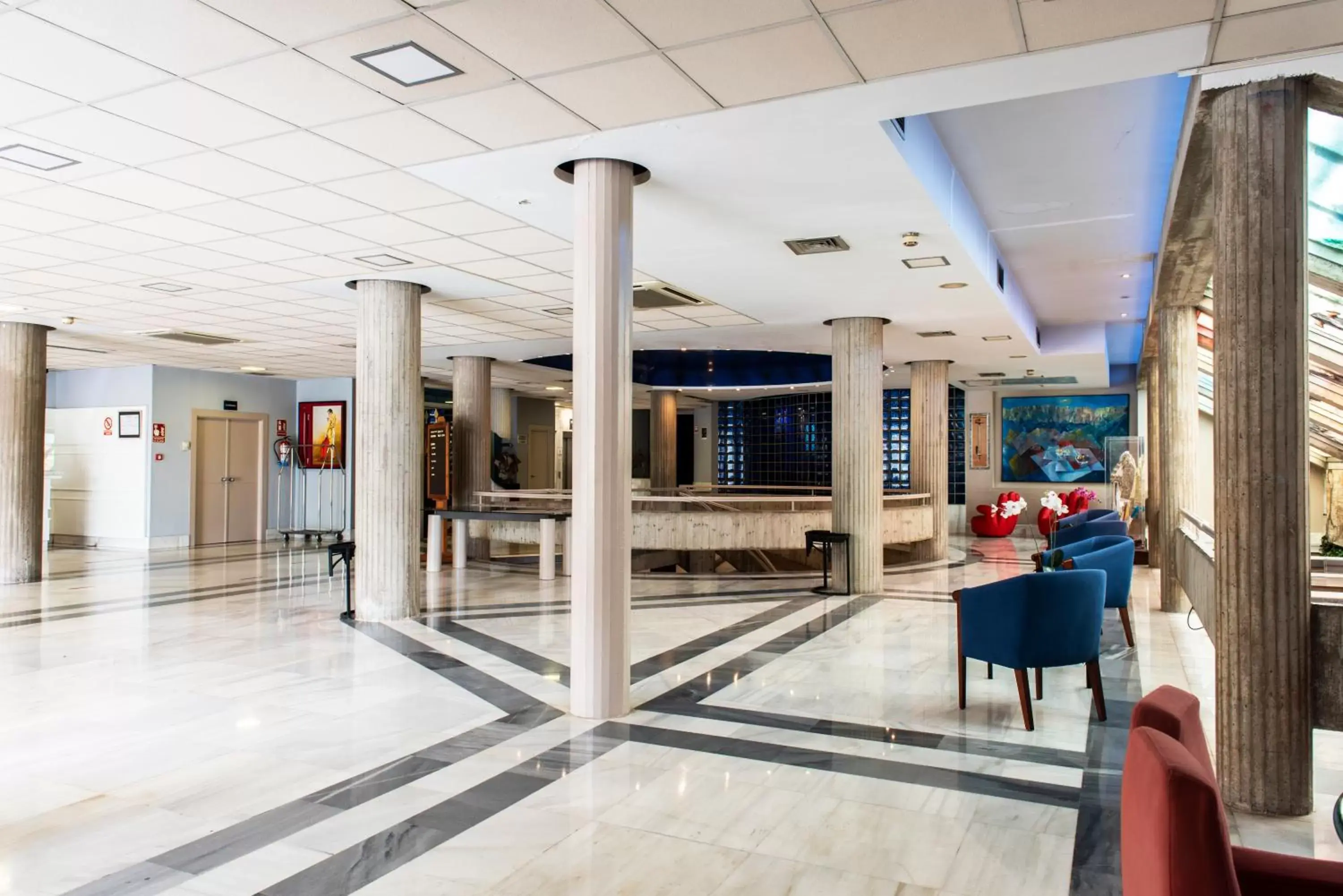 Lobby or reception in Hotel Palacio del Mar