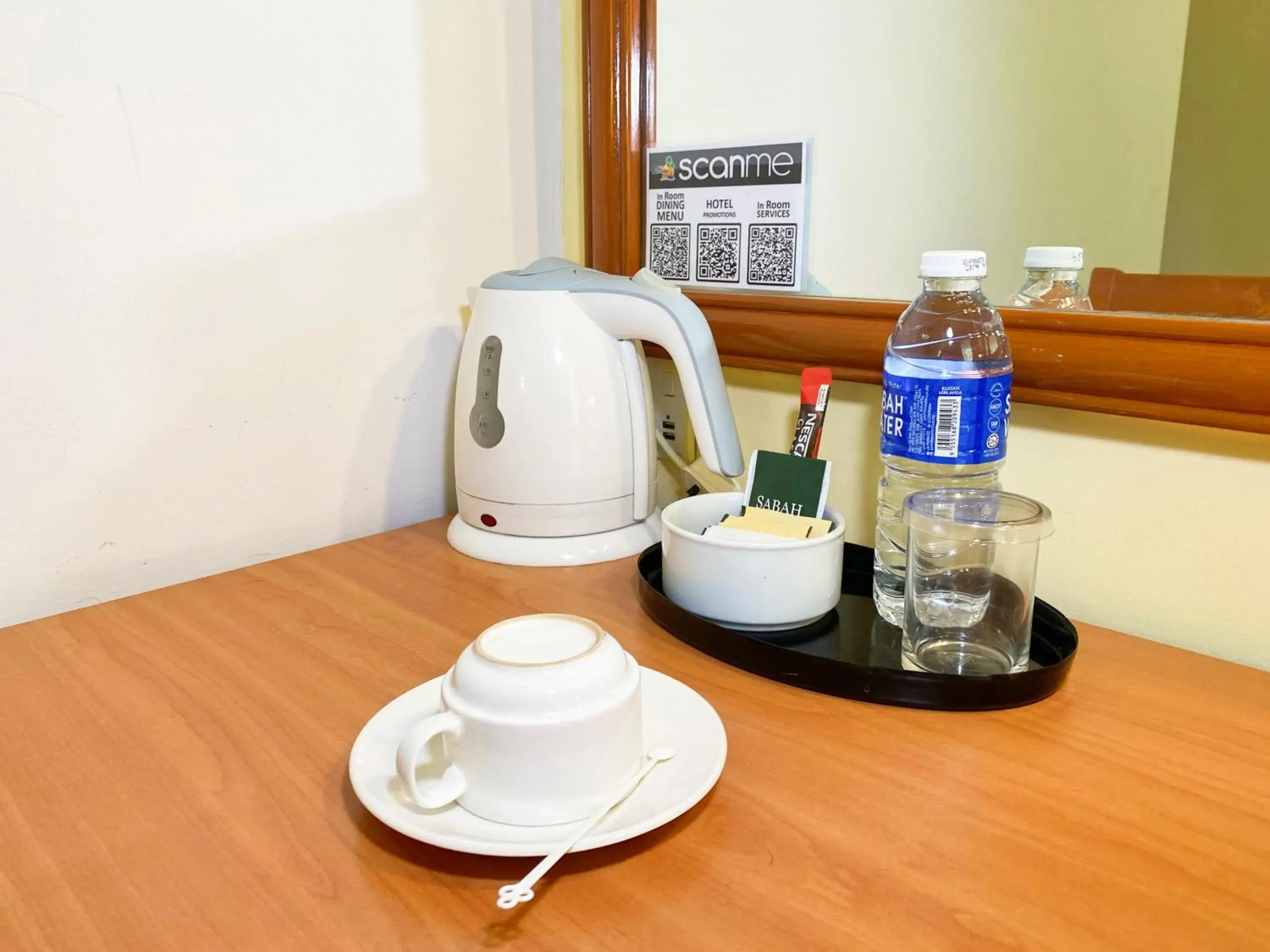 Coffee/tea facilities in Hotel Sandakan