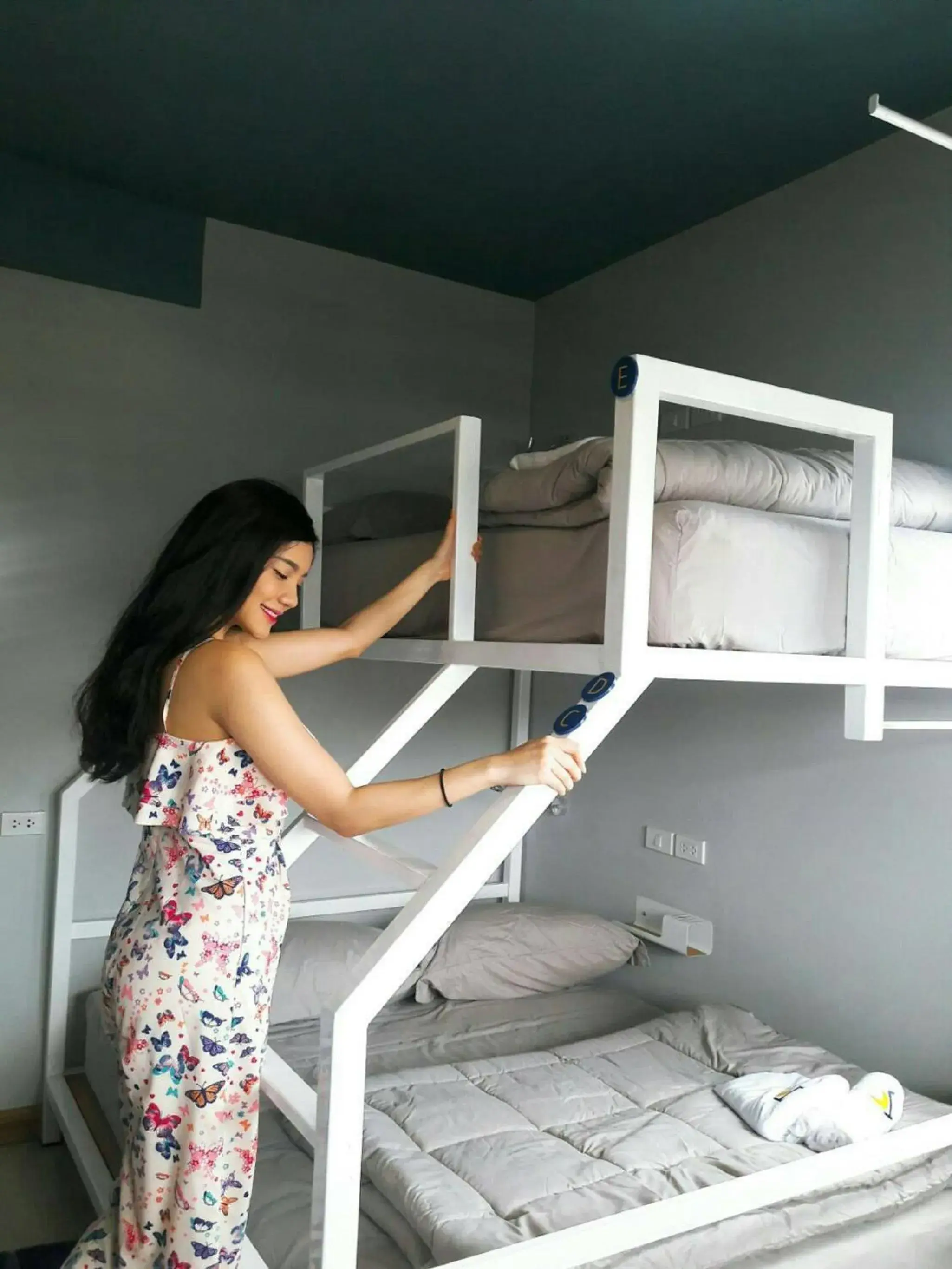 bunk bed in The Moon Hostel Huahin
