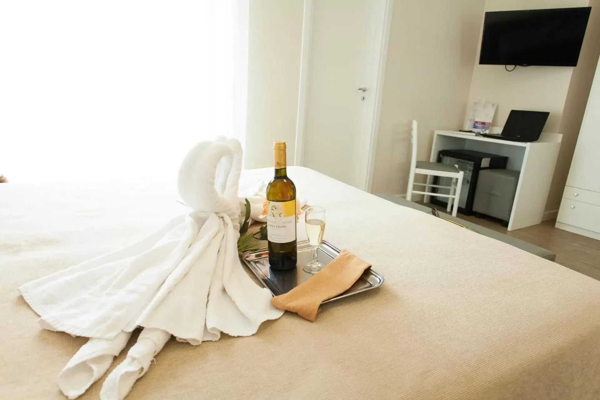 Bed in Hotel Costazzurra Museum & Spa Bed in Hotel Costazzurra Museum & Spa