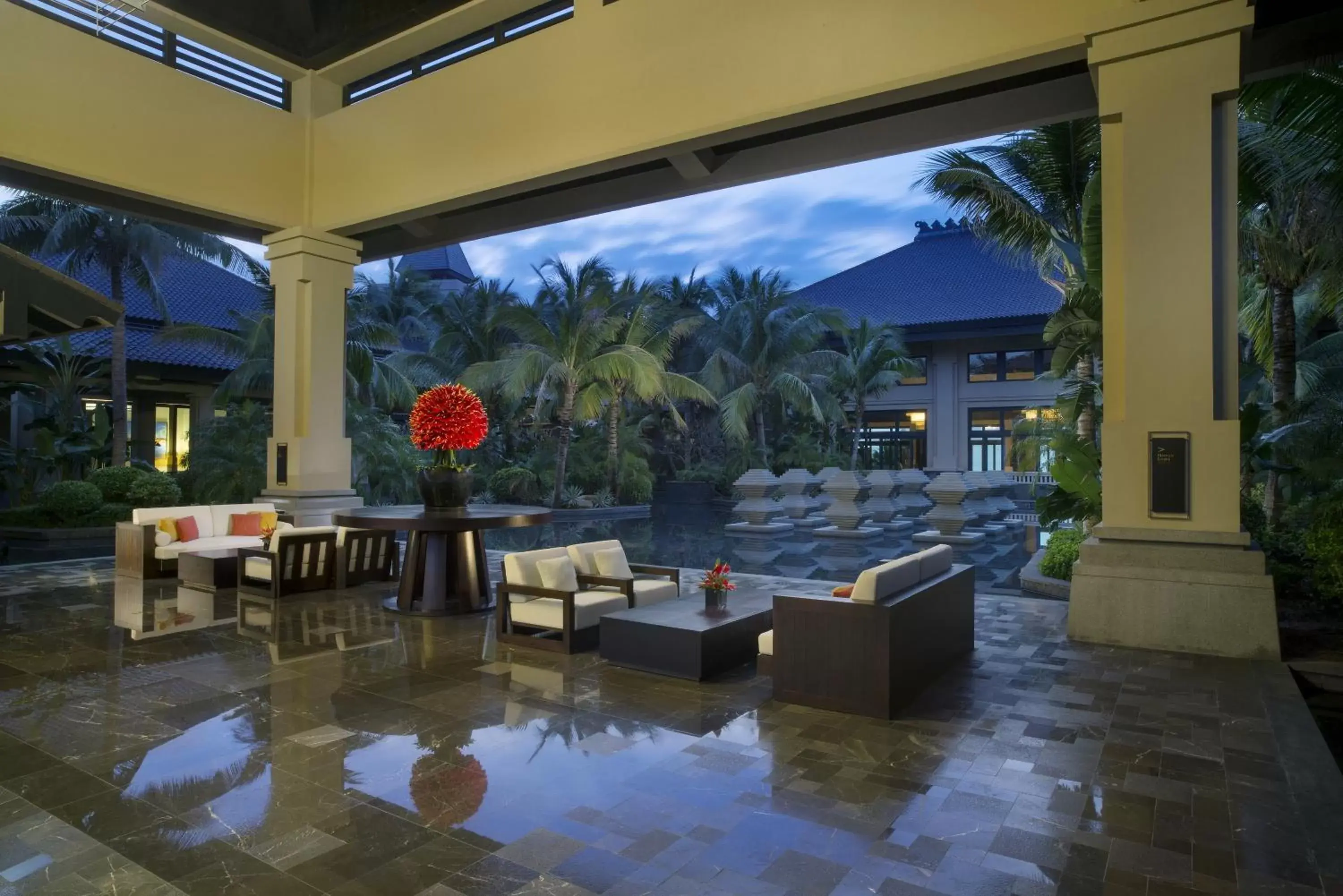 Facade/entrance in Raffles Hainan Clear Water Bay Facade/entrance in Raffles Hainan Clear Water Bay