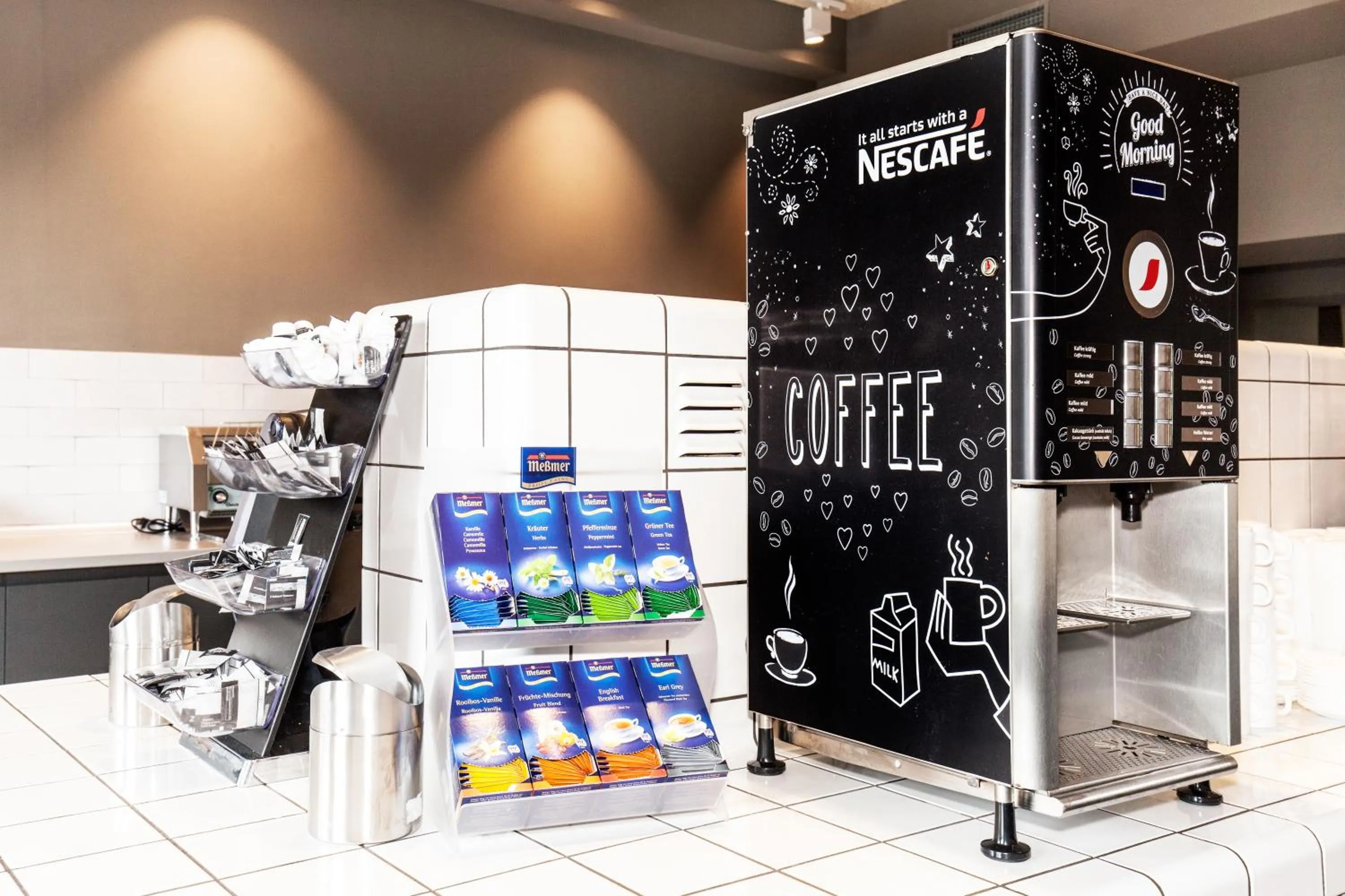 Buffet breakfast in a&o Prague Rhea