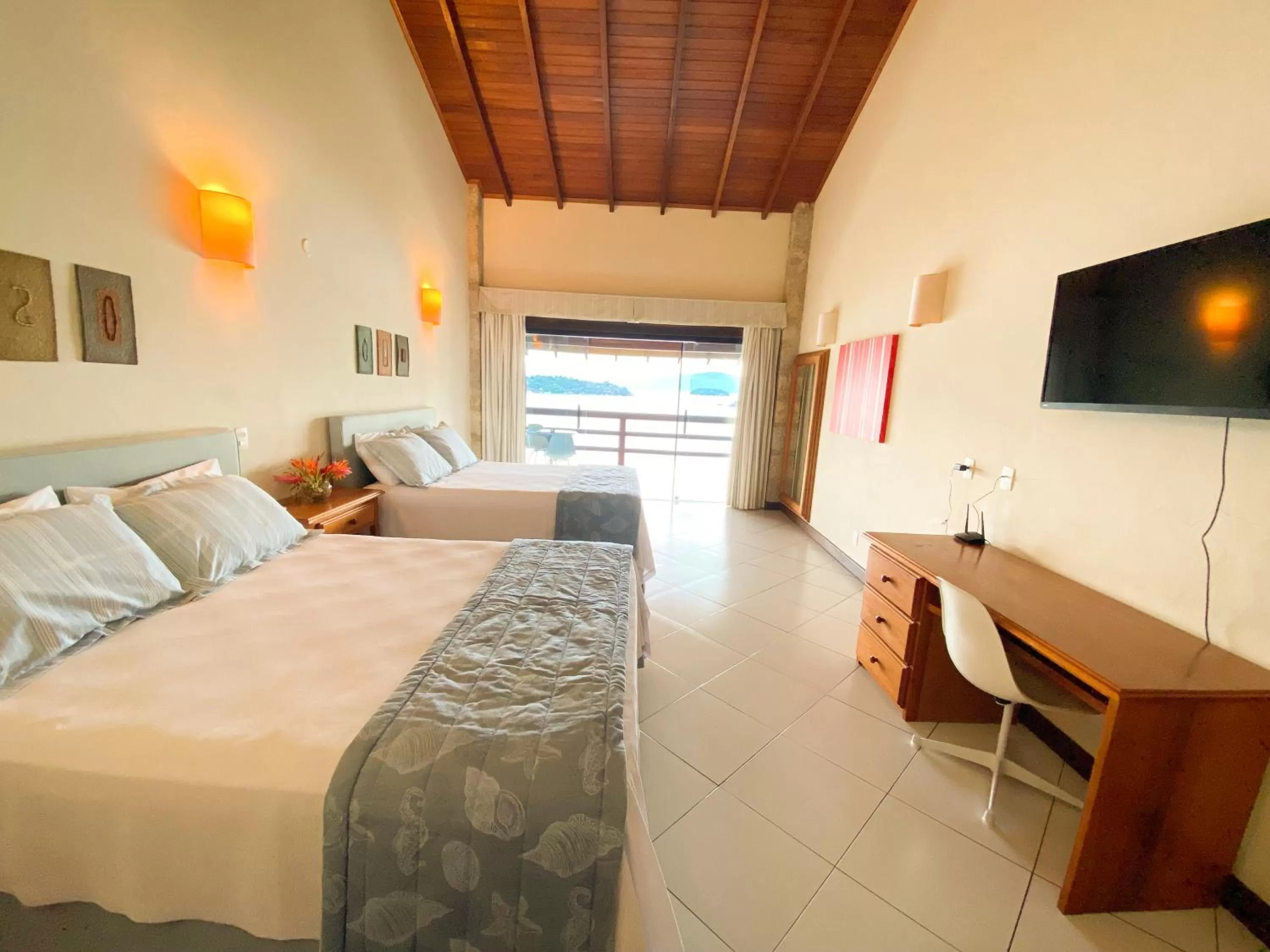 Bedroom, Bed in Santa Clara Hotel