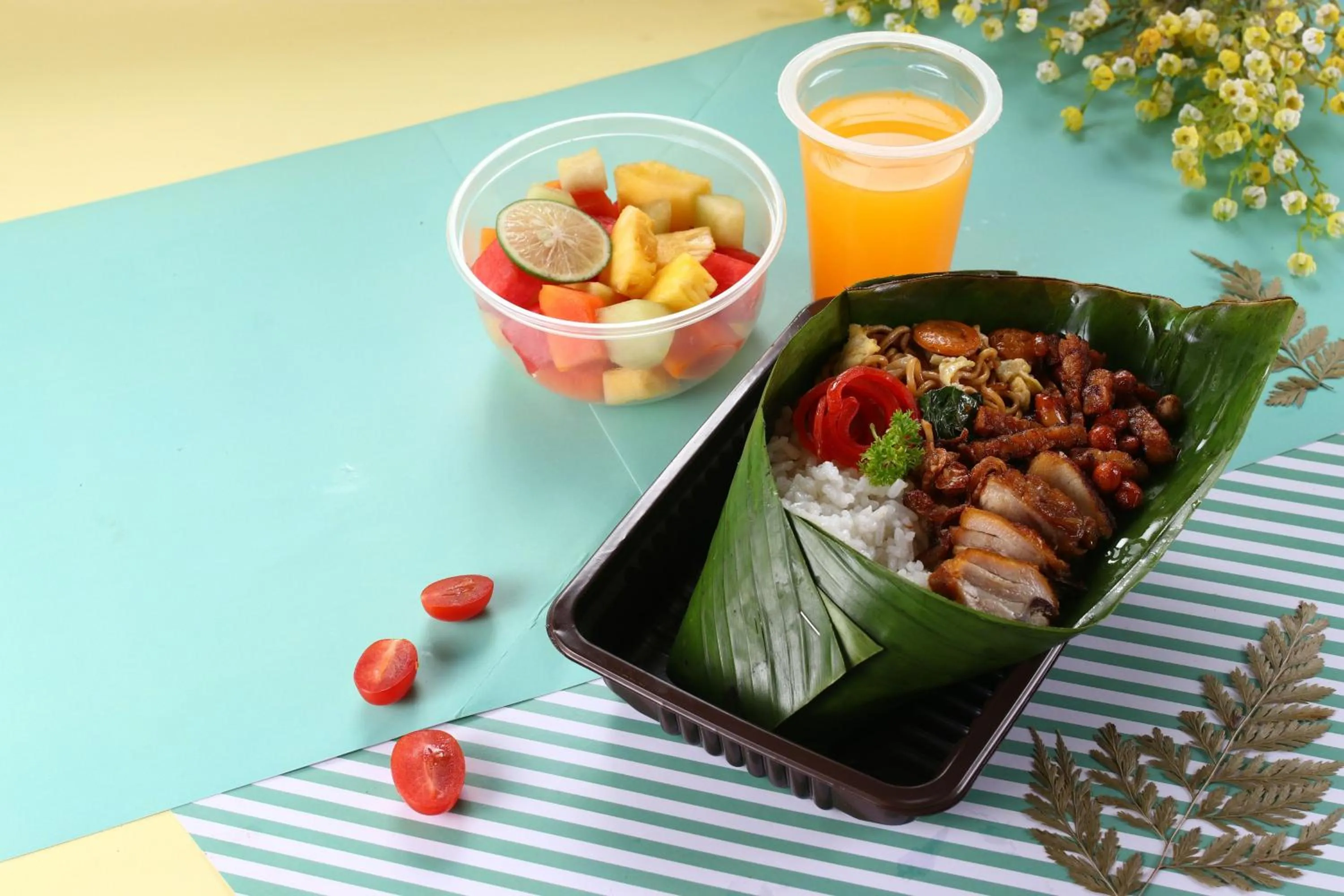 Breakfast in POP! Hotel Pasar Baru Jakarta