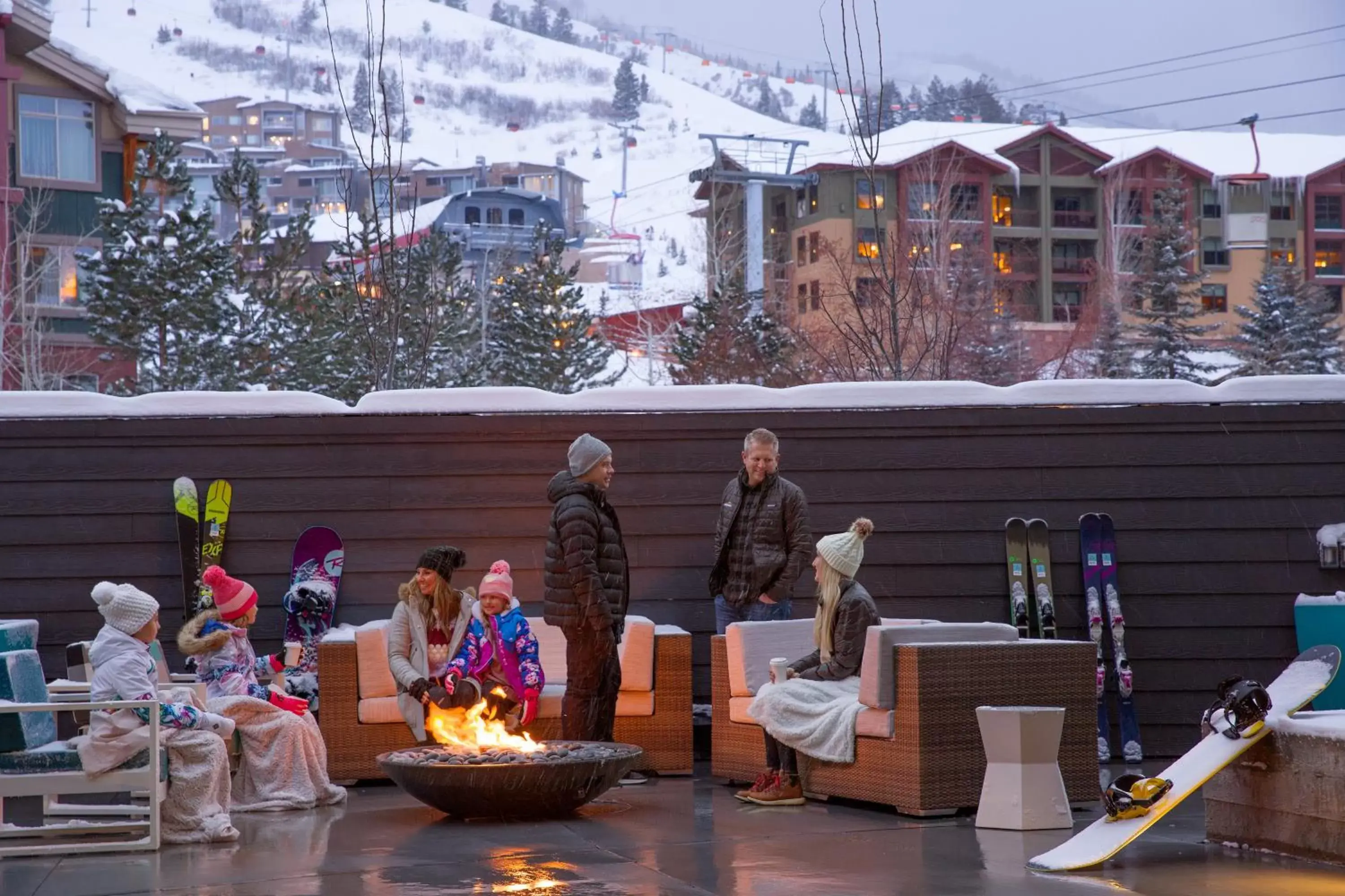 People in YOTELPAD Park City