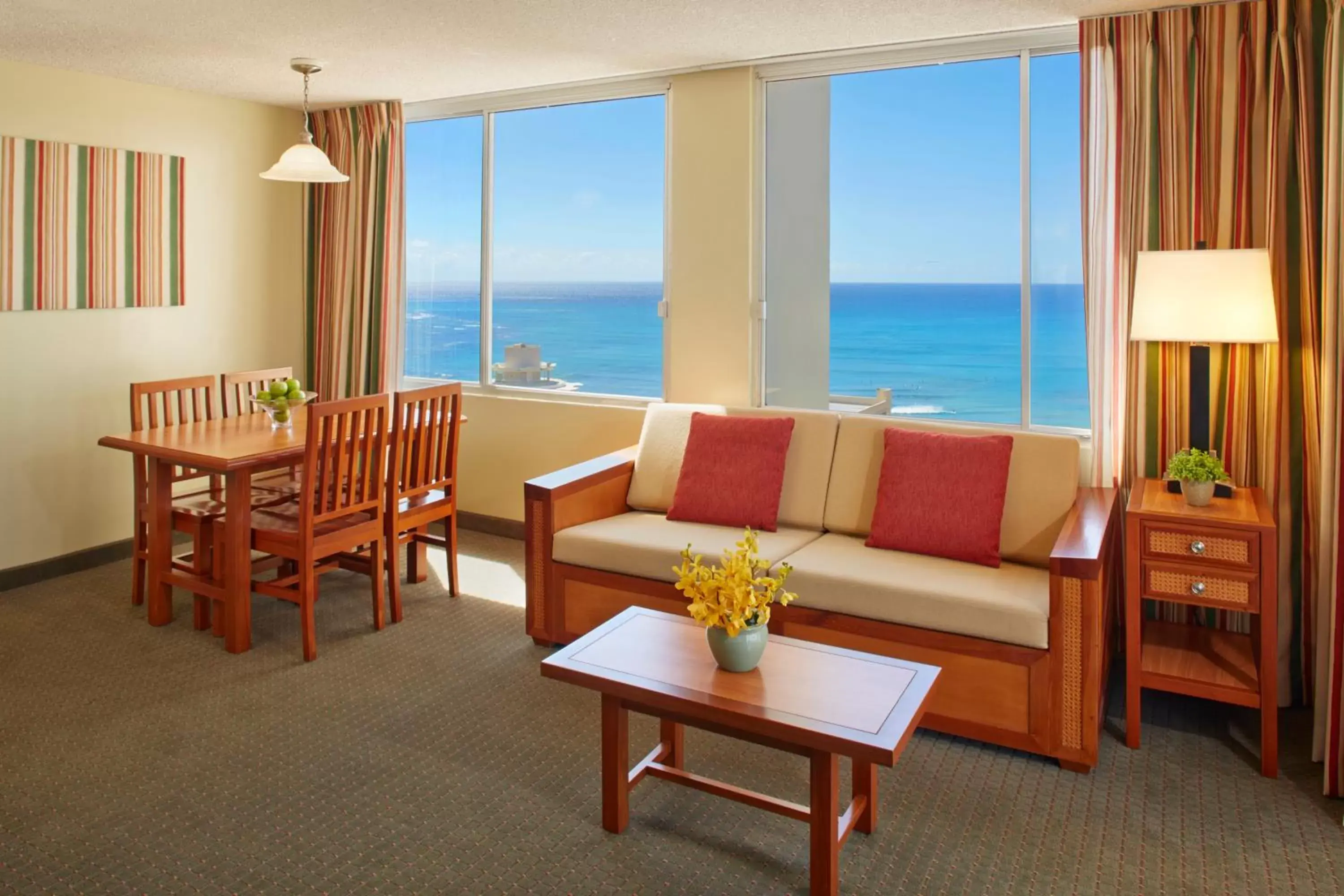 Ocean View One Bedroom Suite with One Queen Bed in Pacific Monarch