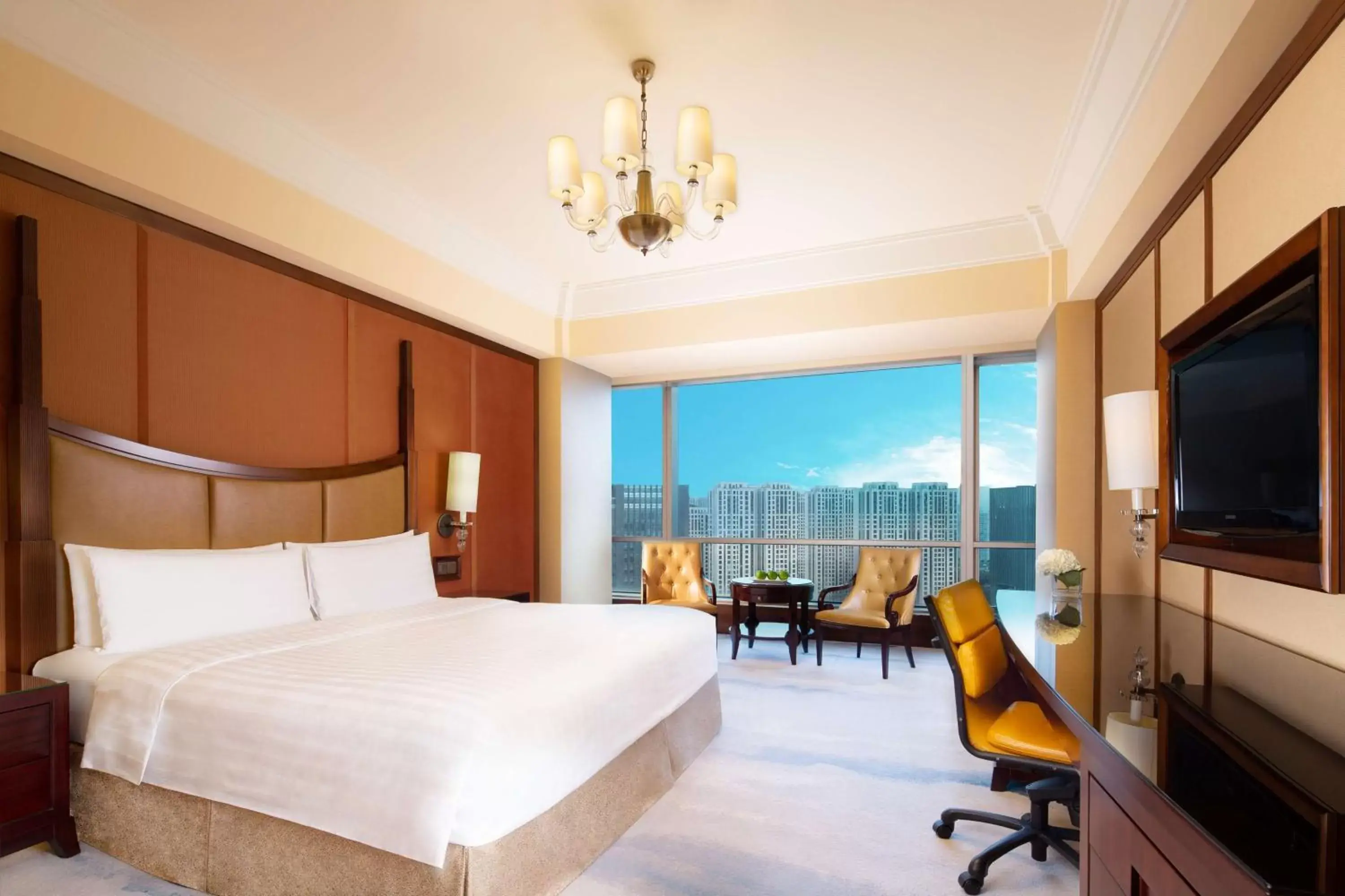 Photo of the whole room in Shangri-La Wenzhou