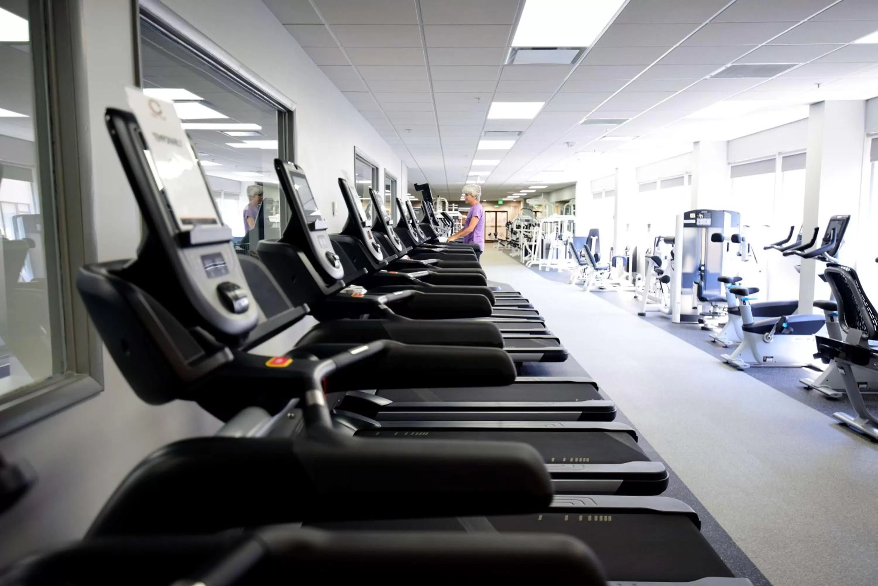 Fitness centre/facilities in DoubleTree By Hilton Baltimore North Pikesville