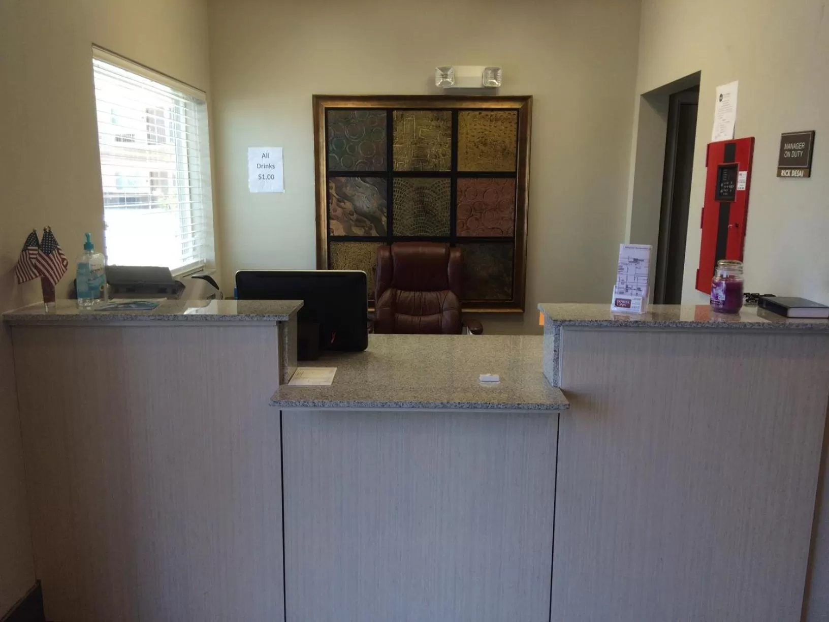 Lobby or reception in Express Inn