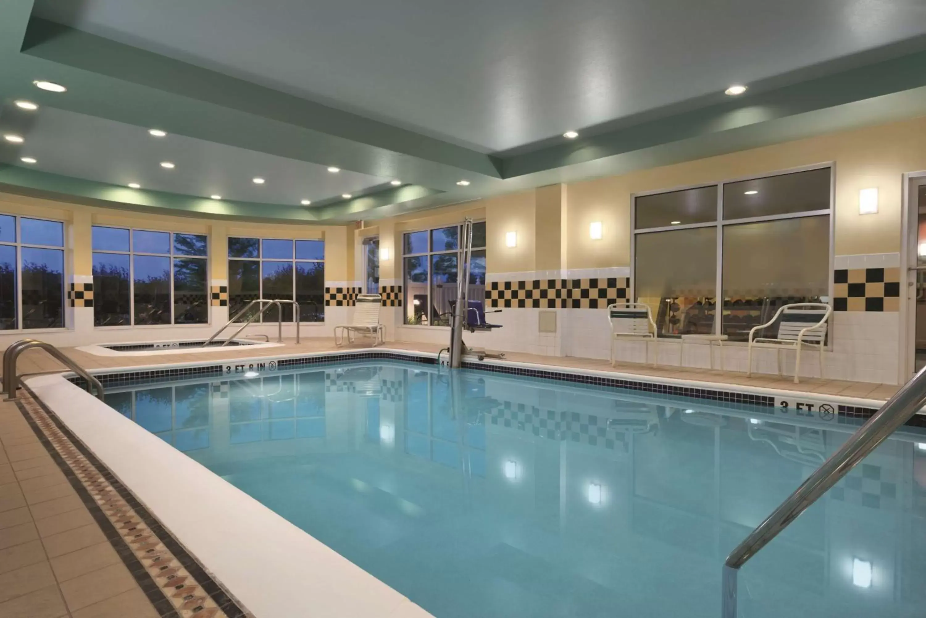 Pool view, Swimming Pool in Hilton Garden Inn Wilkes-Barre