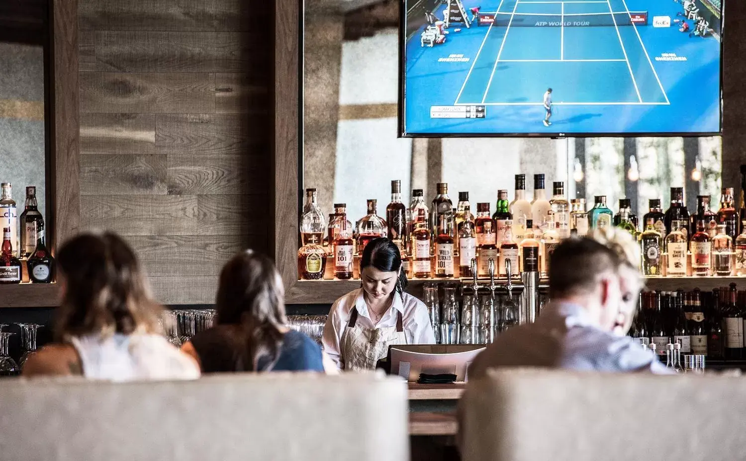 Lounge or bar in The Hotel & Athletic Club at Midtown Lounge or bar in The Hotel & Athletic Club at Midtown