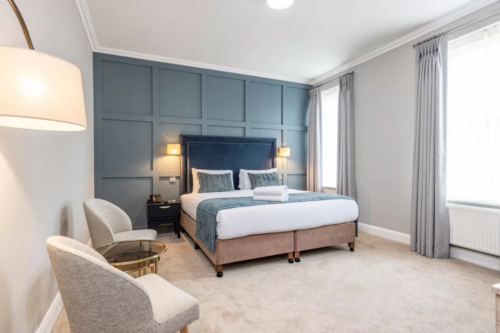 Bed in The Sandymount Hotel