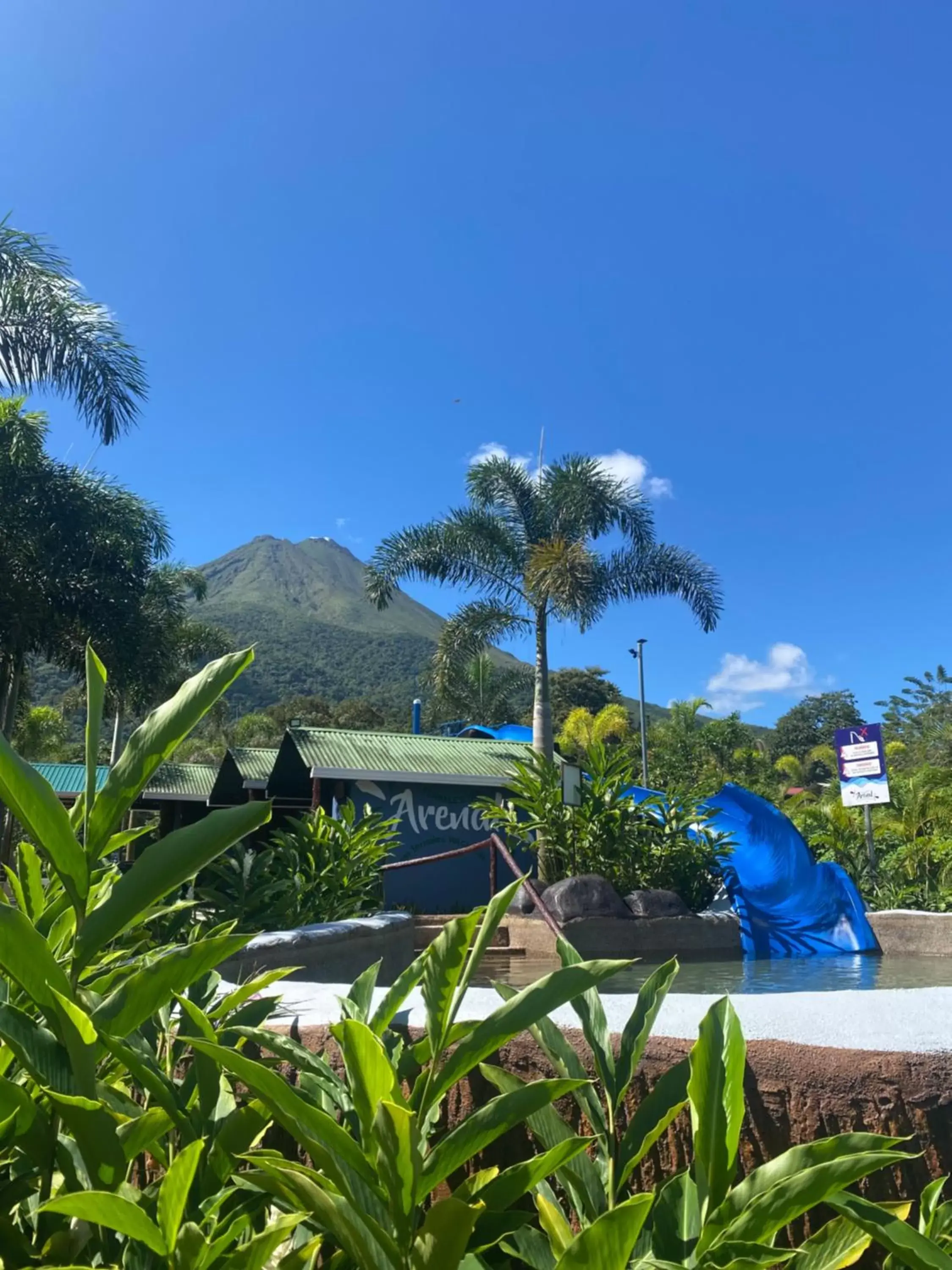 Natural landscape in Termales del Arenal