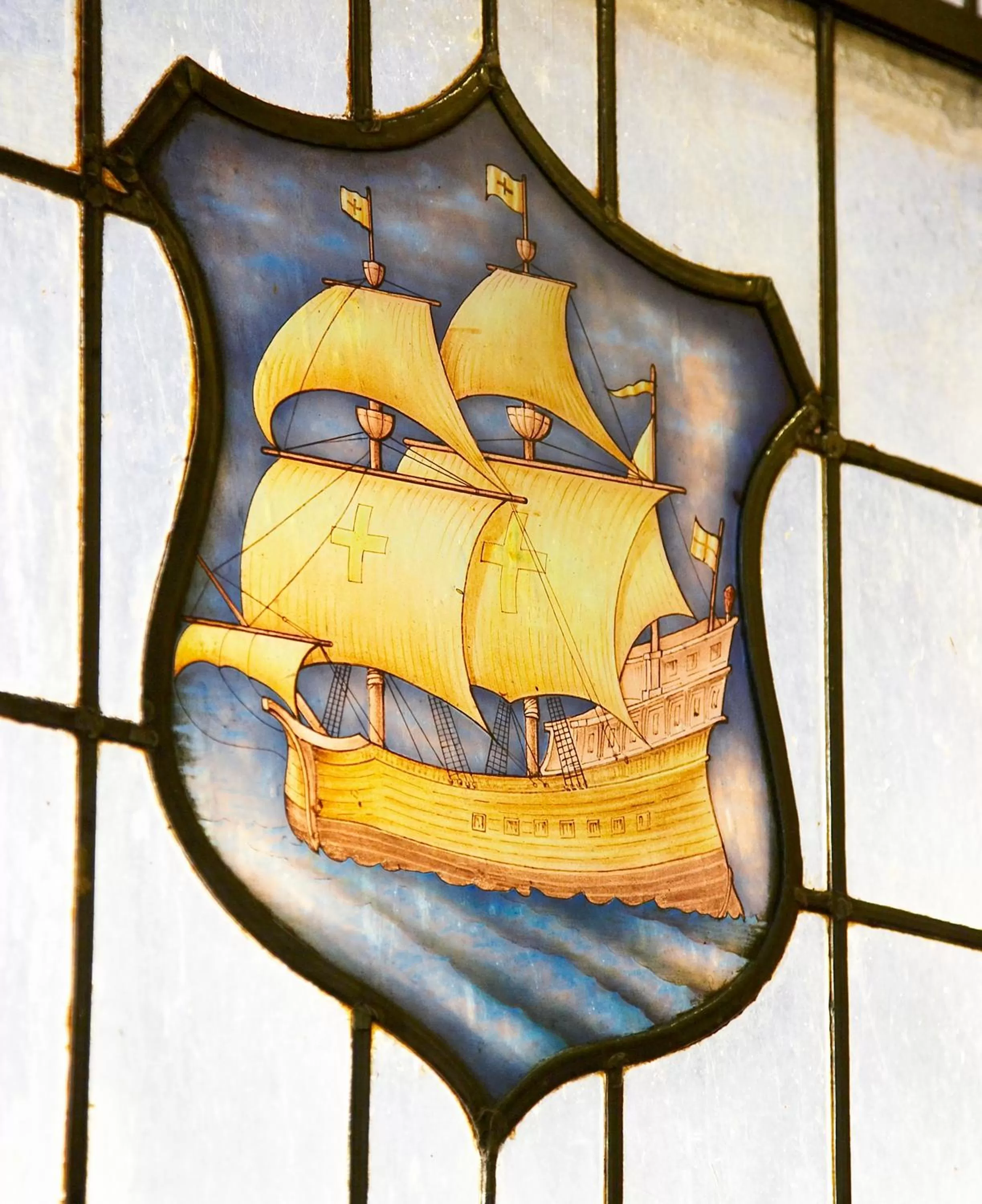 Decorative detail in The Old Ship Hotel