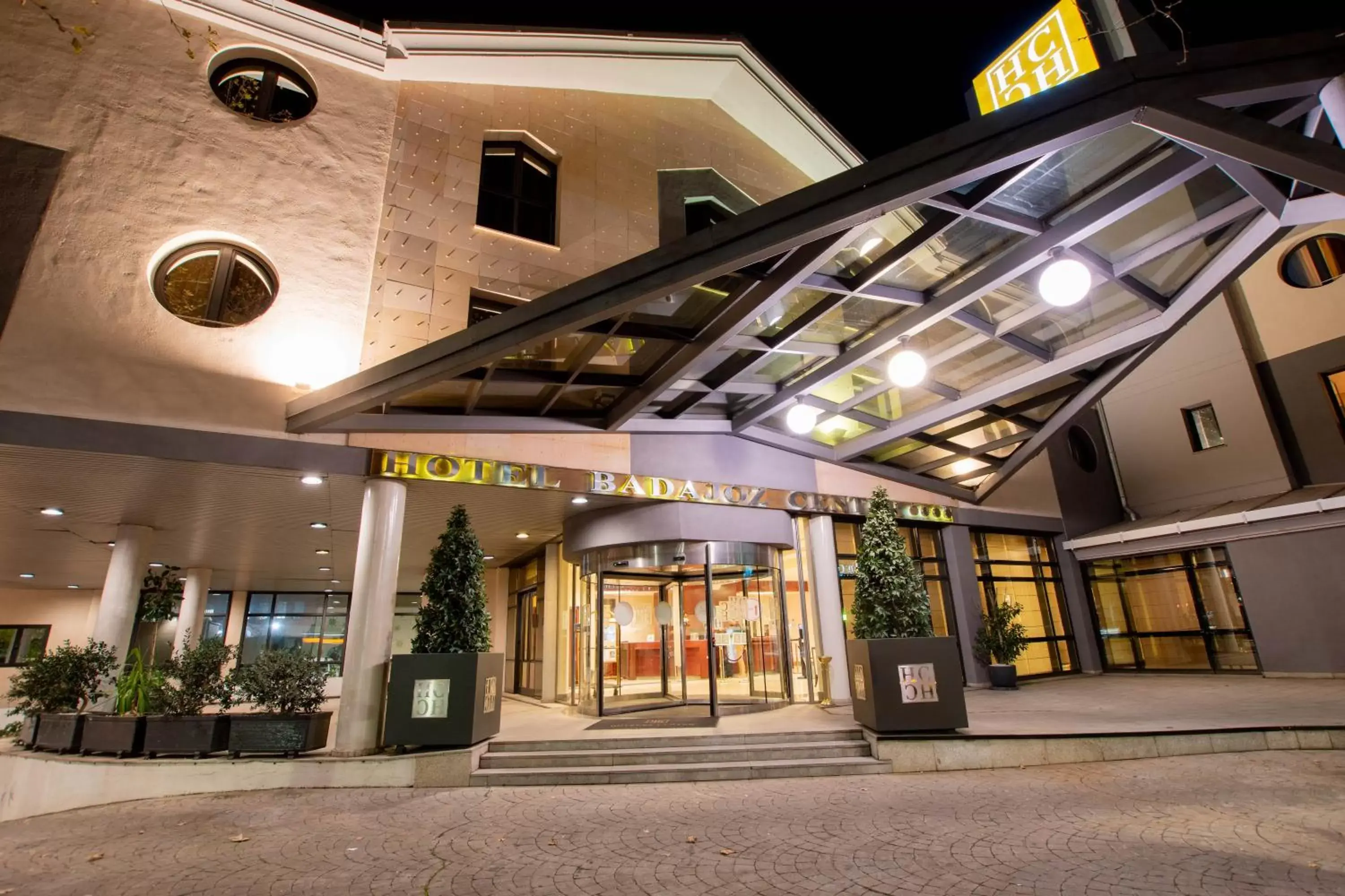 Facade/entrance in Hotel Badajoz Center