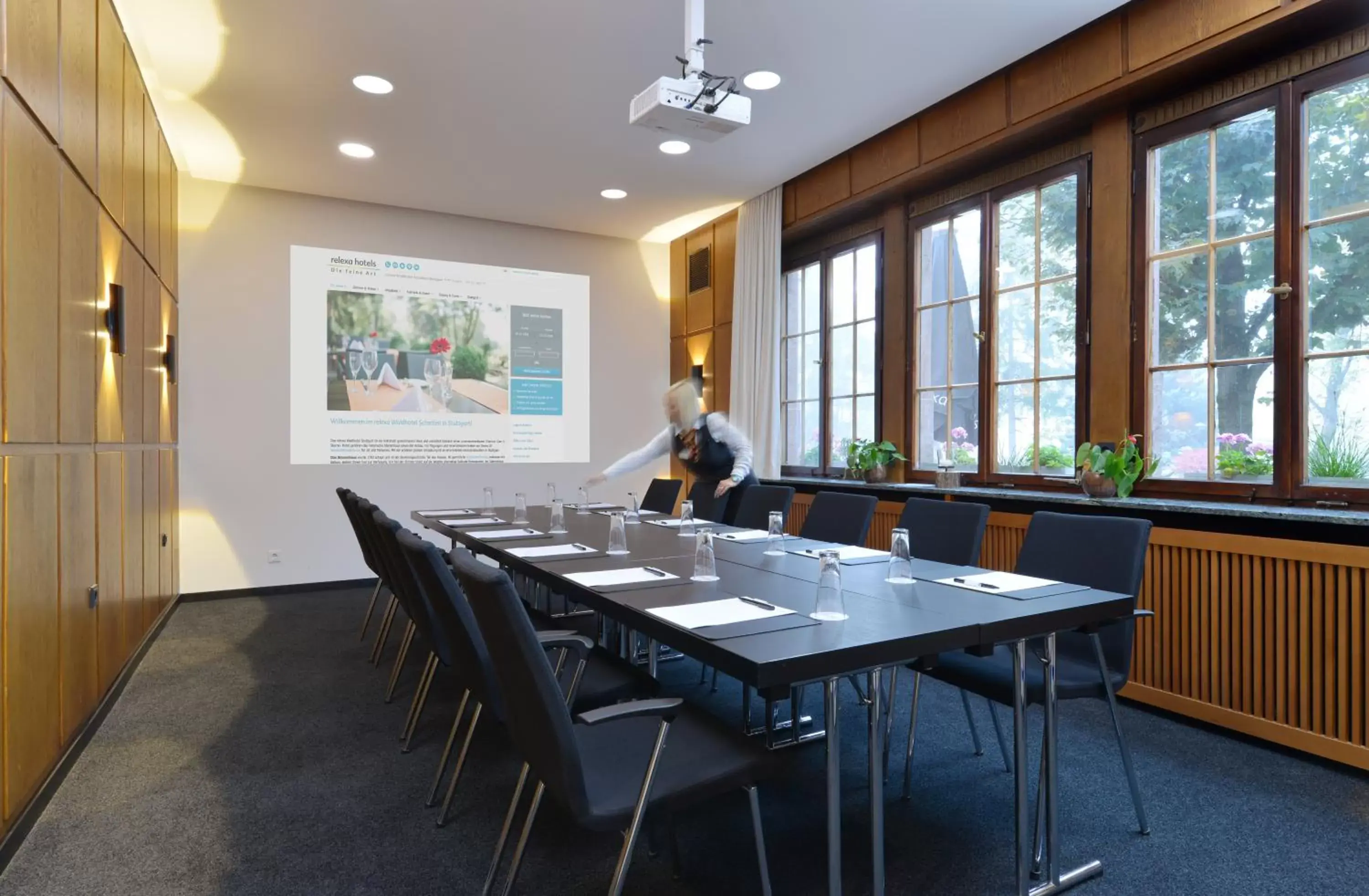 Meeting/conference room in relexa Waldhotel Schatten Stuttgart