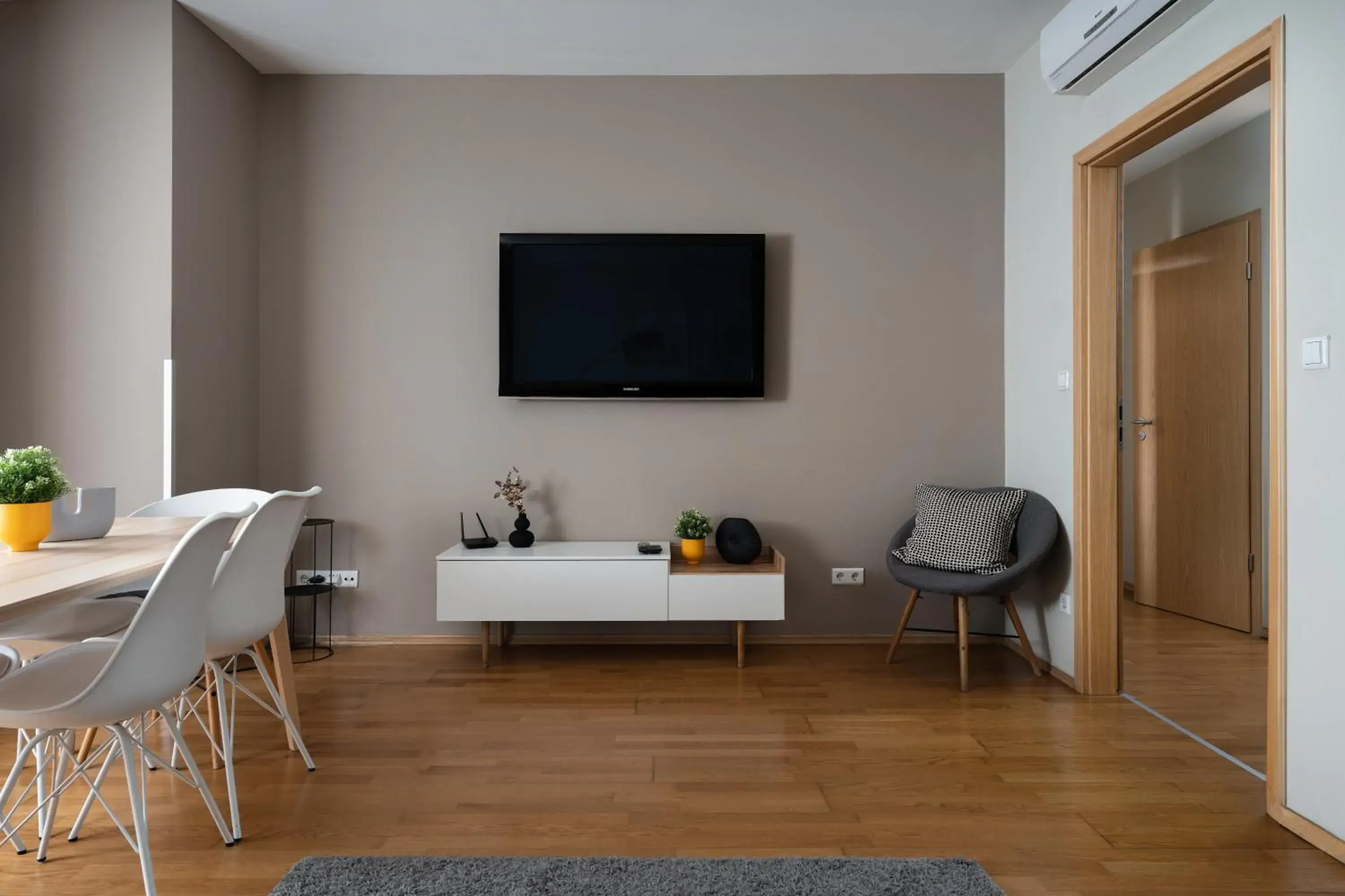 Living room, TV/Entertainment Center in Central Passage Budapest Apartments