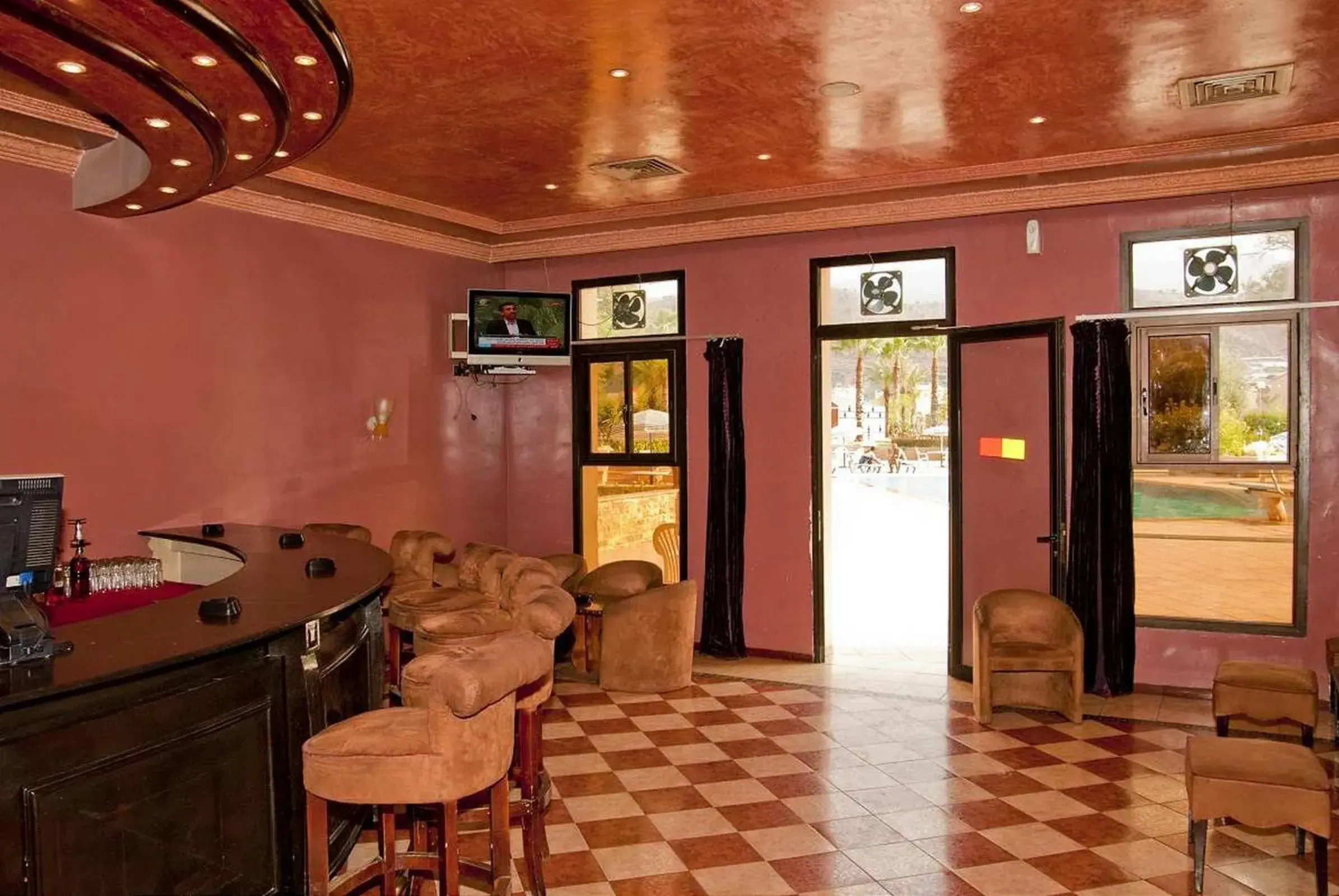 Lounge or bar in Hotel Ouzoud Beni Mellal