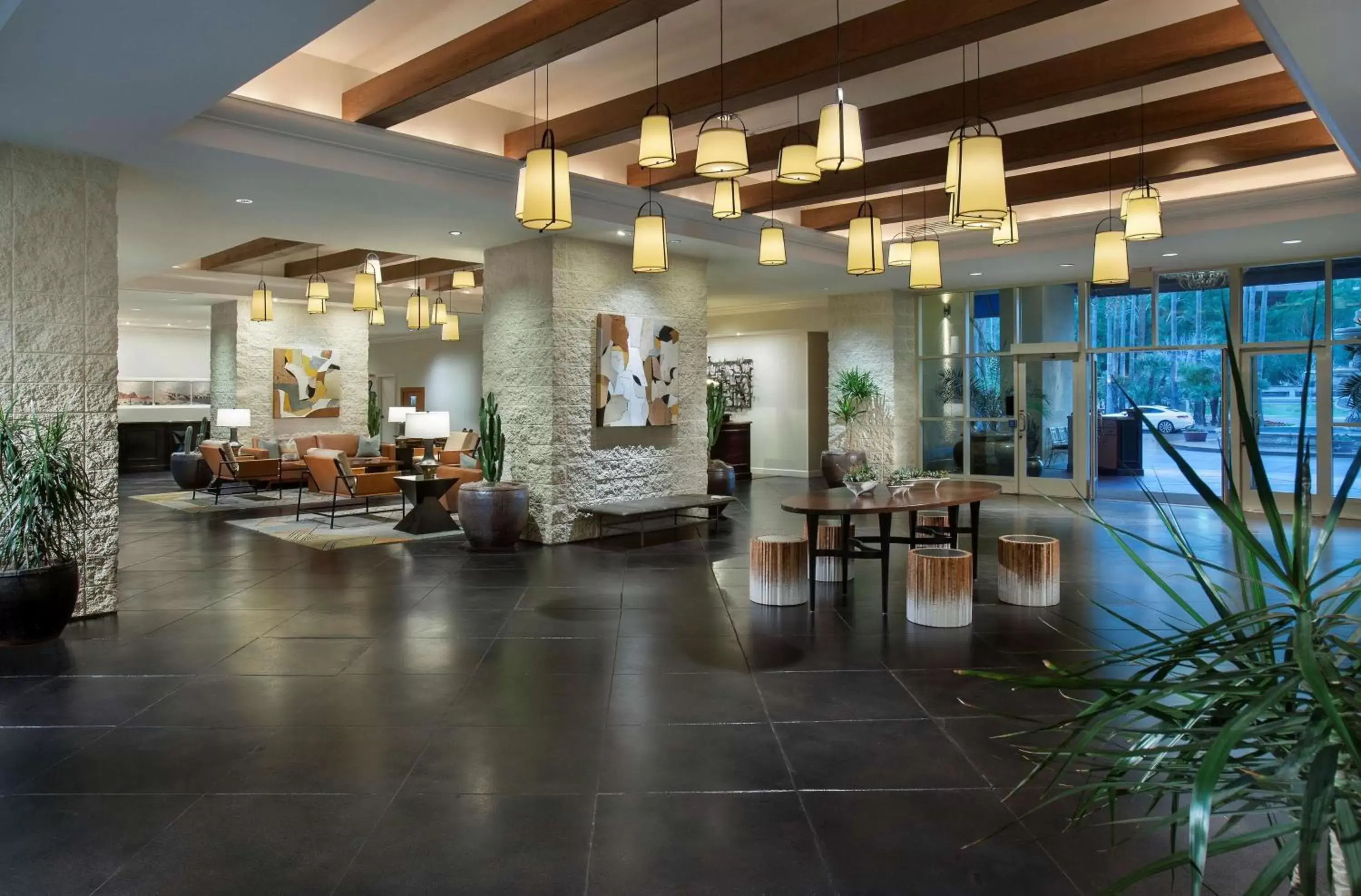 Lobby or reception in Tempe Mission Palms Lobby or reception in Tempe Mission Palms
