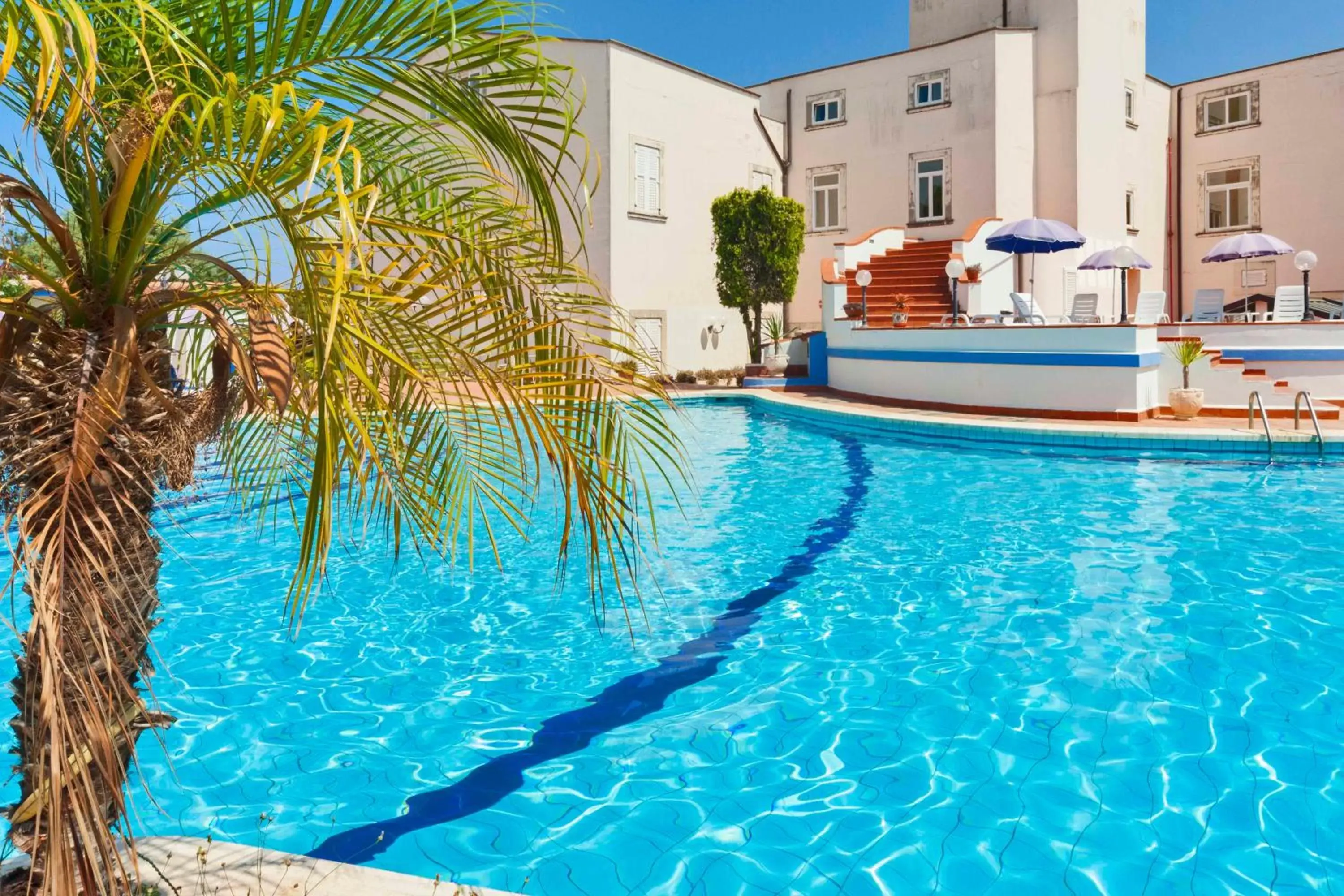 Pool view, Swimming Pool in Grand Hotel Villa Politi