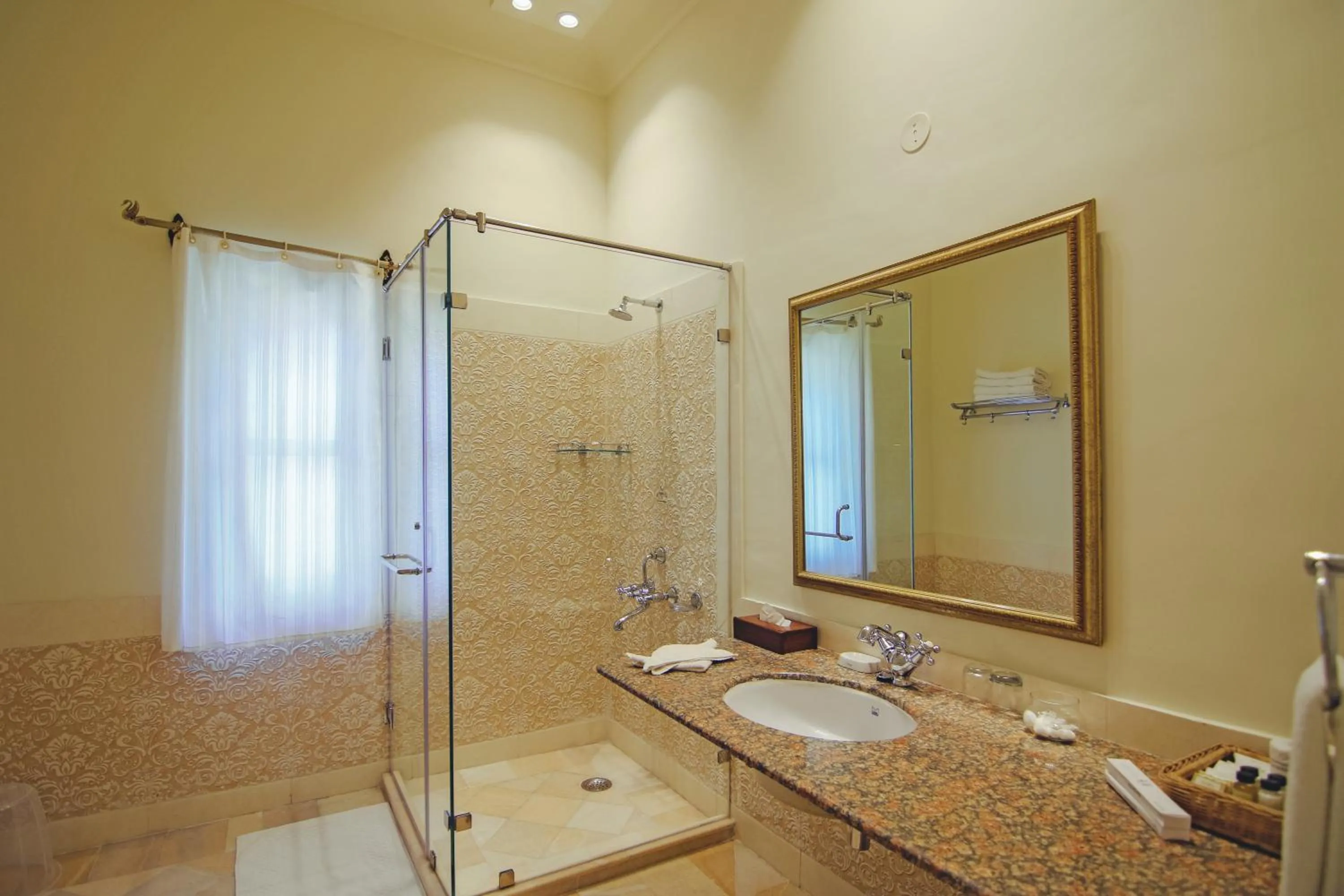 Bathroom in Alsisar Haveli - Heritage Hotel