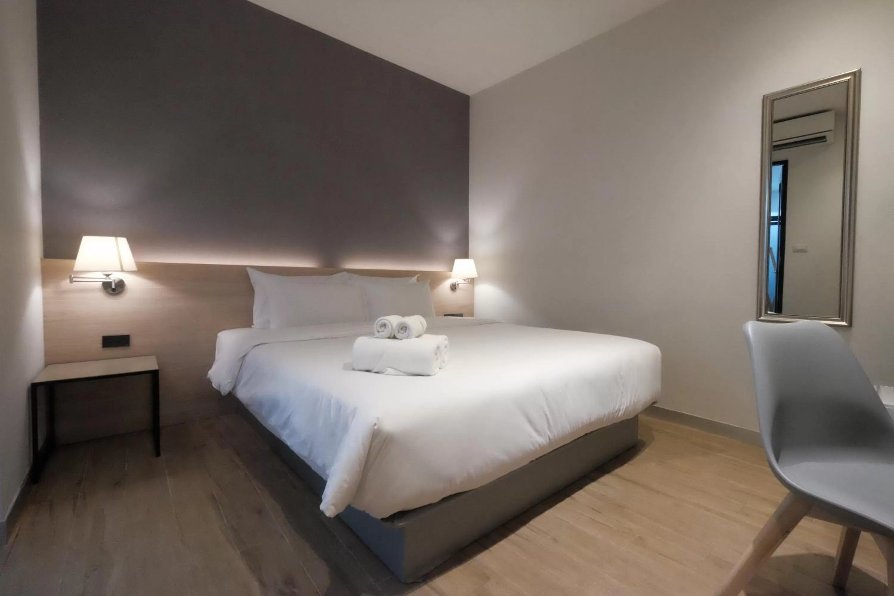 Bed in i-river chiangmai