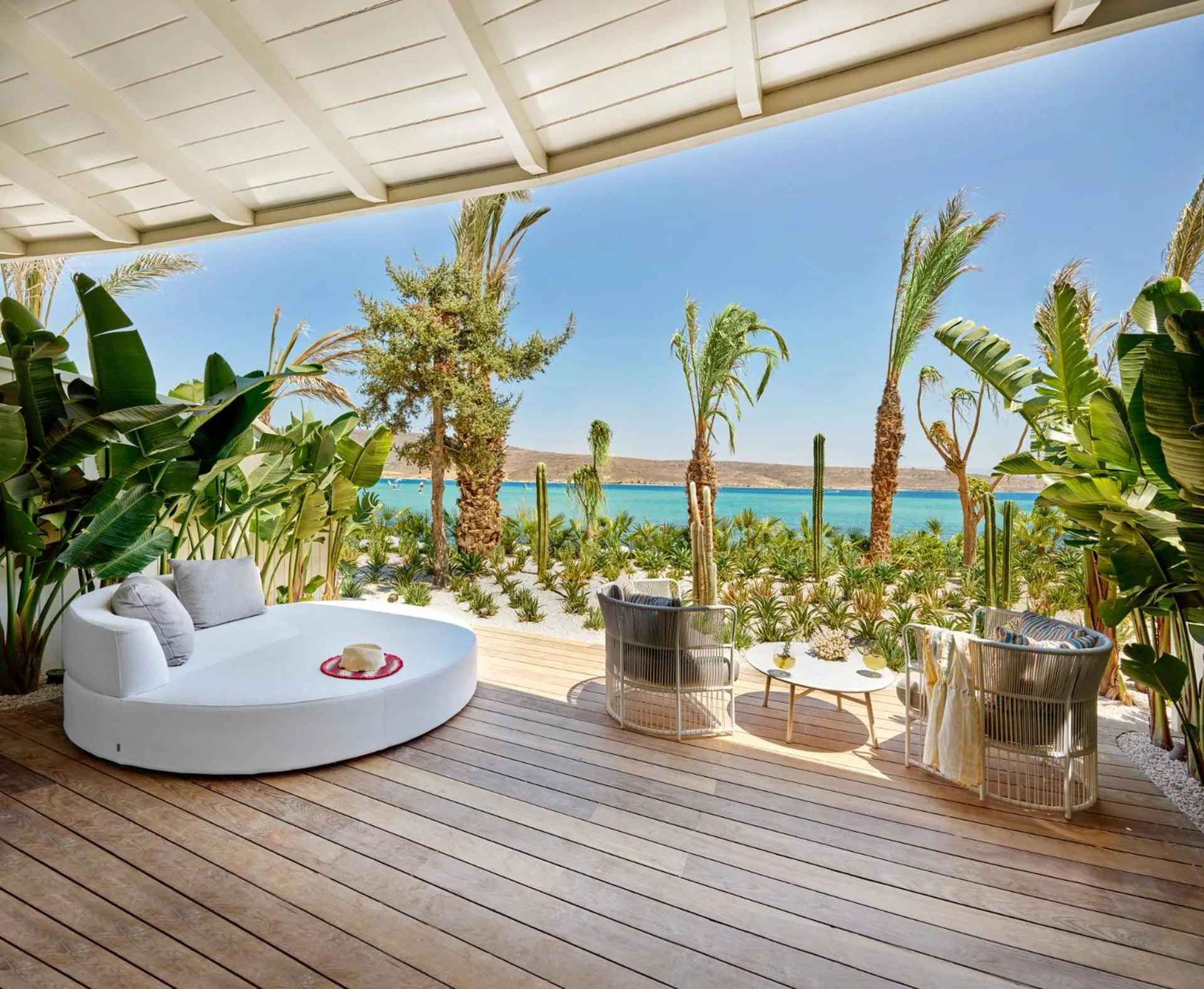 Patio in Biblos Resort Alaçatı