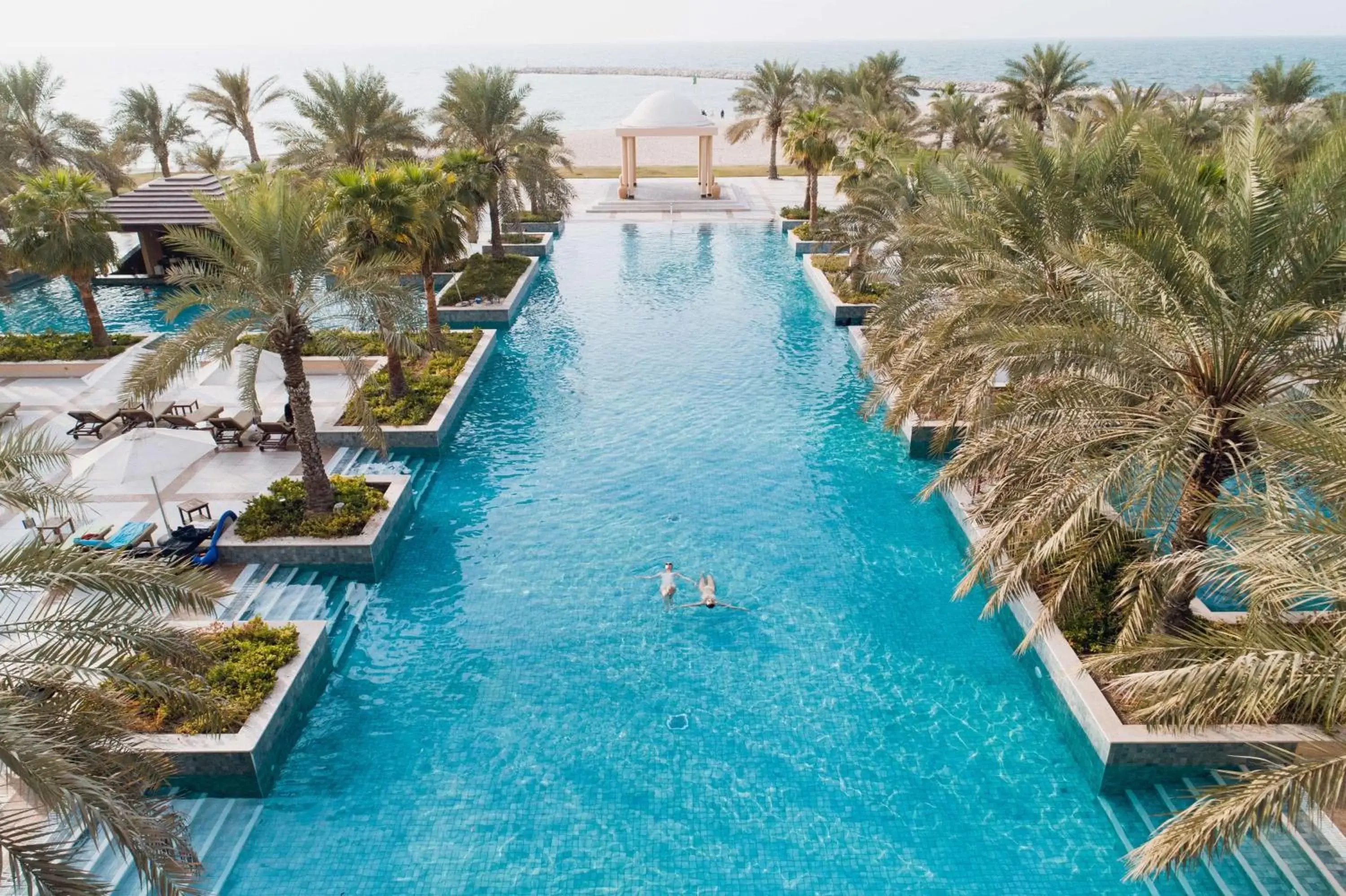 Pool View in Hilton Ras Al Khaimah Beach Resort