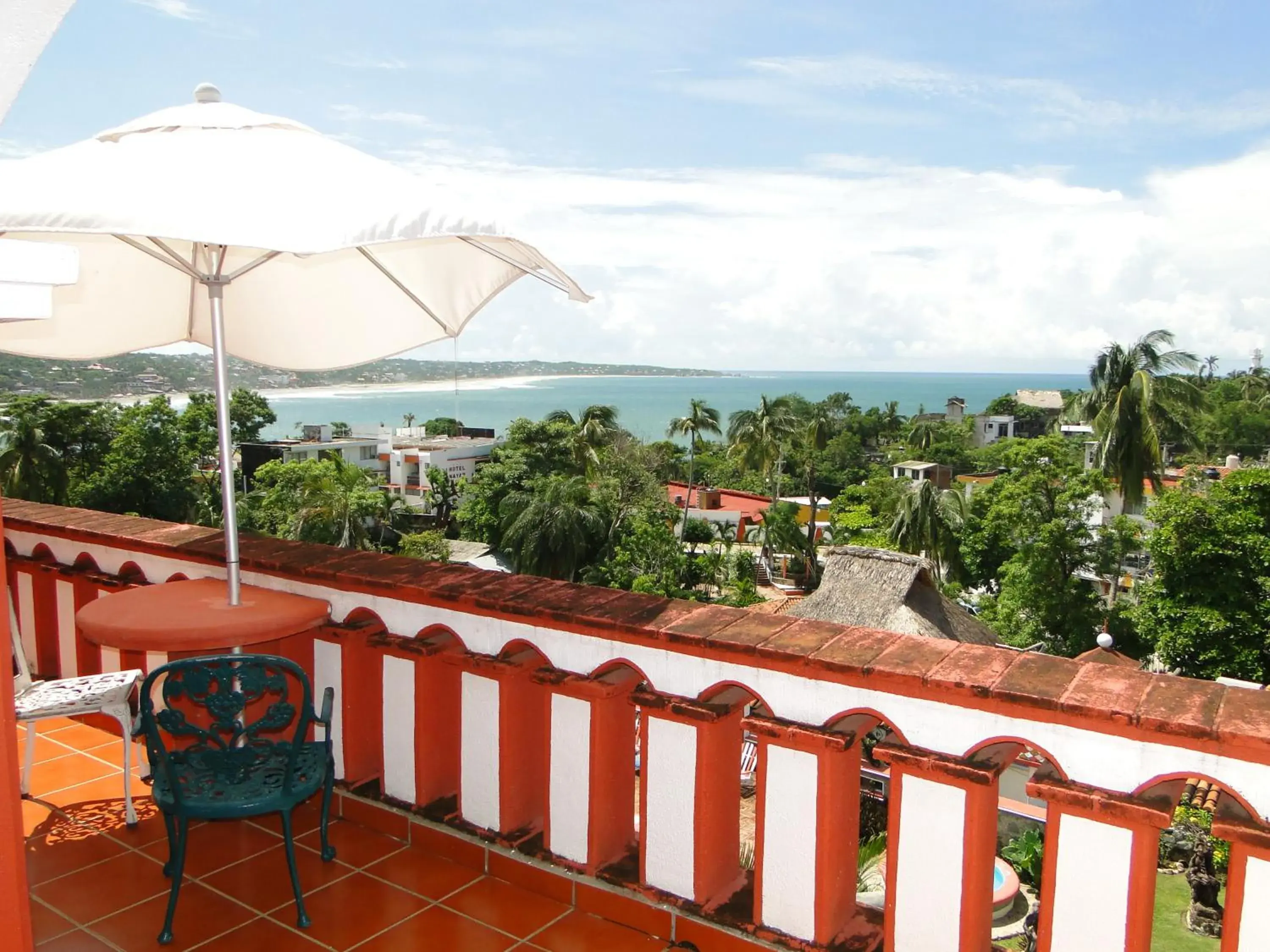 Balcony/Terrace in Hotel Paraiso Escondido