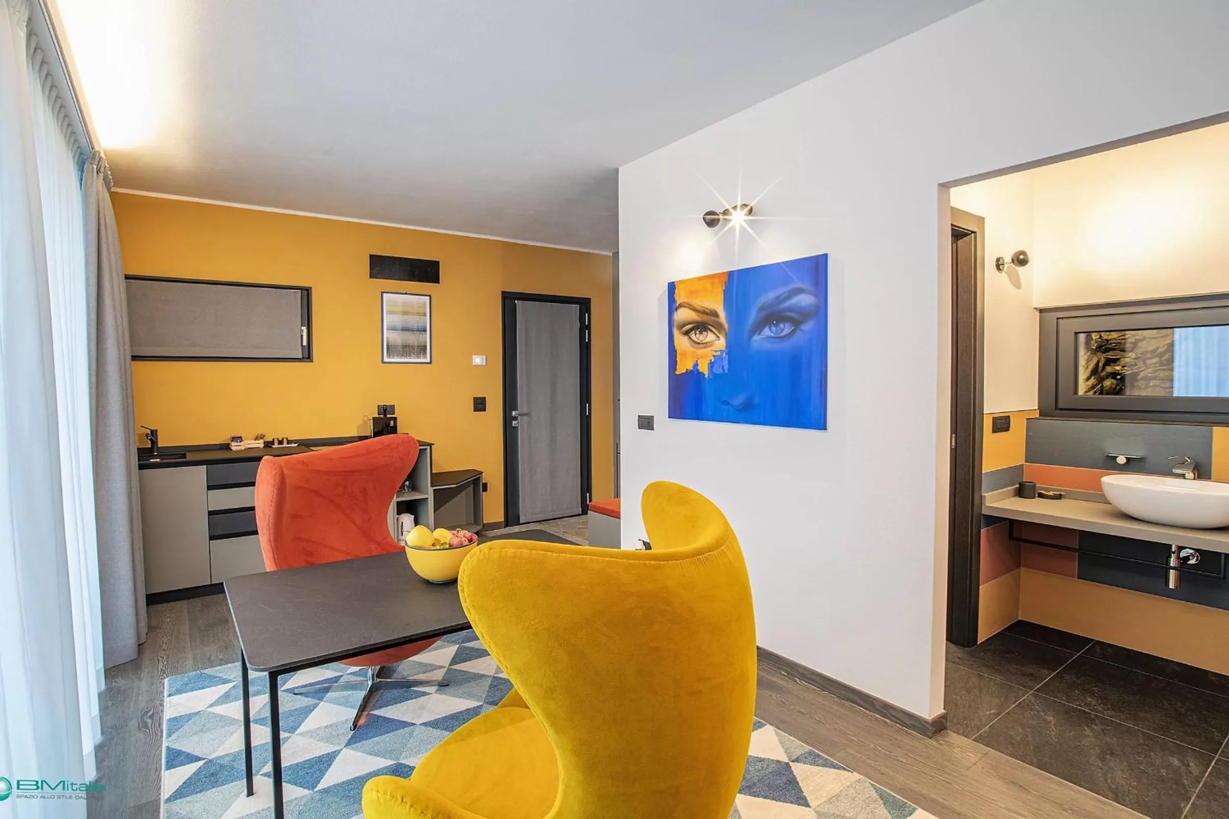 Living room in Cà Rossa #panoramic suite